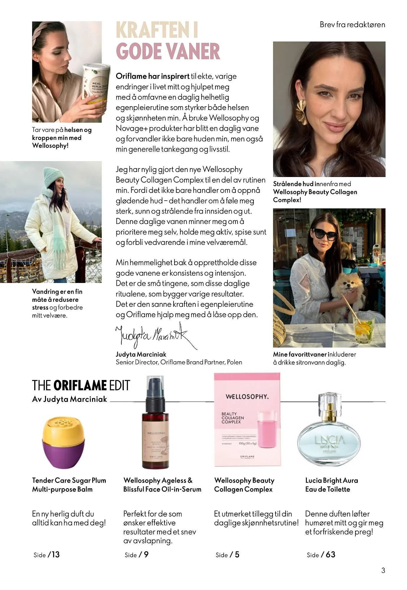 Oriflame katalog fra 8. oktober til 28. oktober 2025 - kundeavisside 3