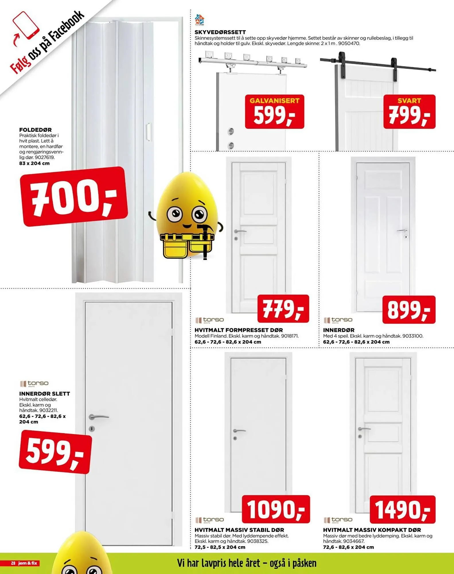 Jem & fix kundeavis fra 22. mars til 5. april 2026 - kundeavisside 28