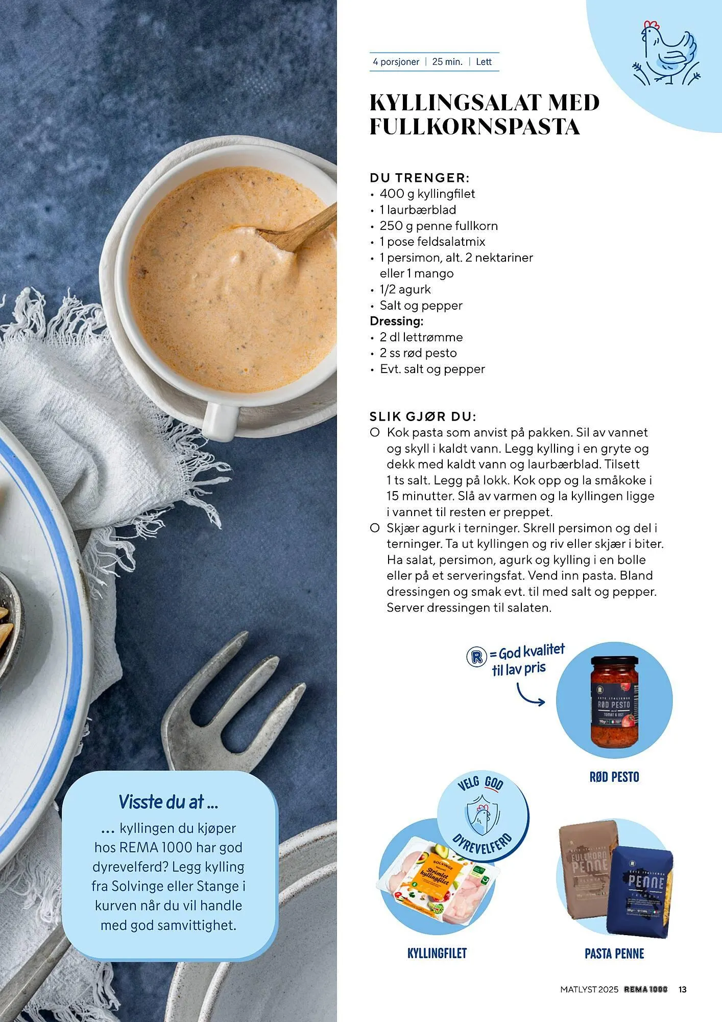 Rema 1000 Kundeavis fra 1. januar til 27. april 2025 - kundeavisside 13