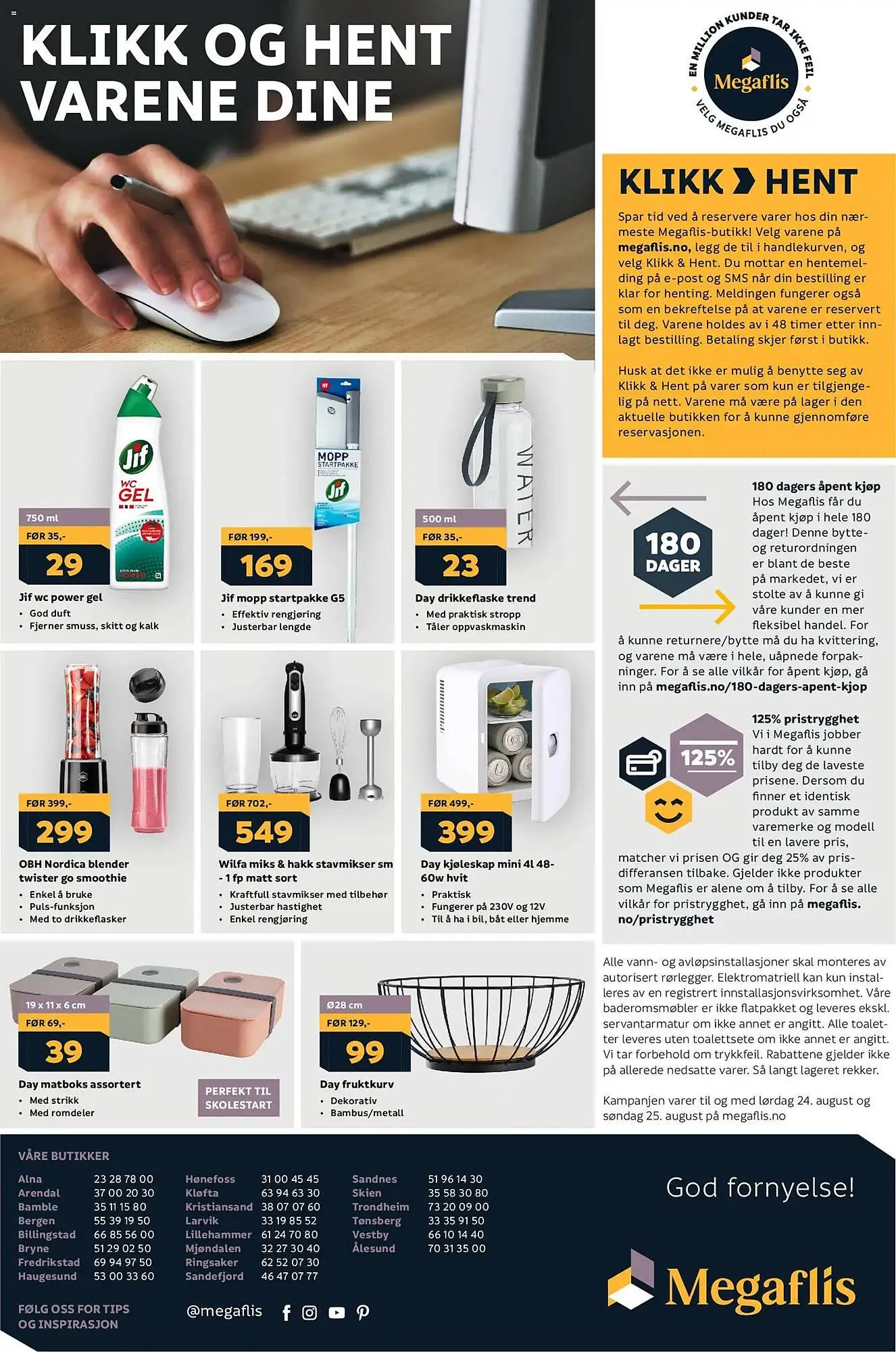 Megaflis kundeavis fra 9. februar til 25. august 2026 - kundeavisside 40
