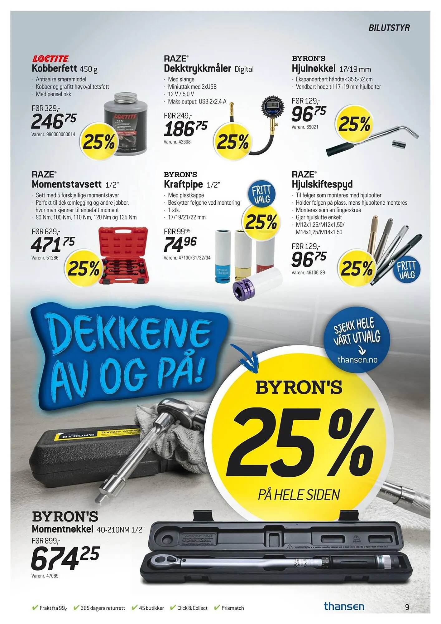 Thansen Kundeavis fra 29. august til 3. oktober 2023 - kundeavisside 9