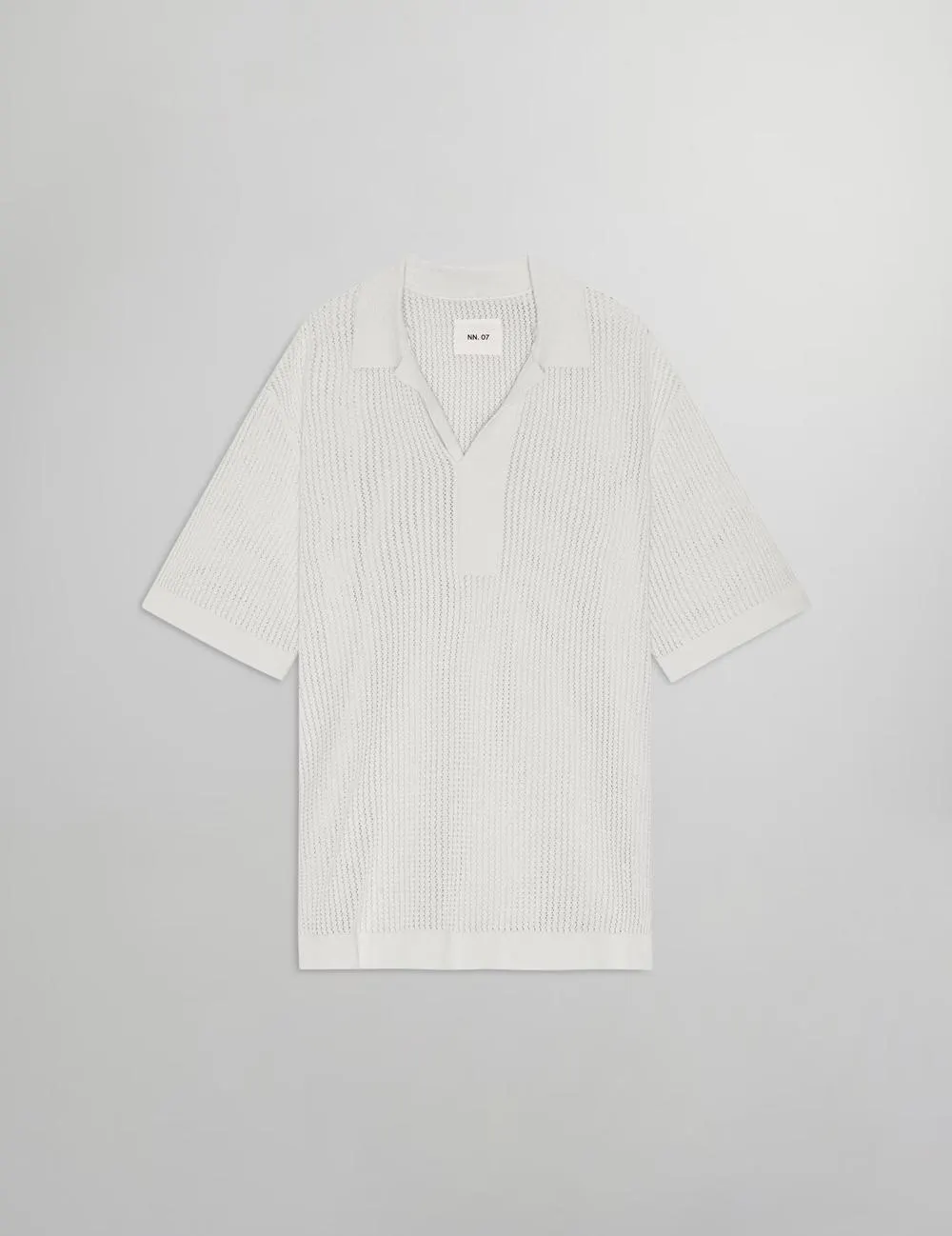 Huxley 6644 Knitted Polo Cannoli Cream