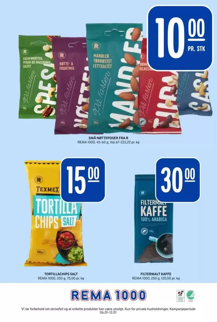 Tilbud for kuppjegere fra 31. desember til 11. januar 2025 - kundeavisside 24