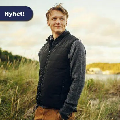 HeatX Heated Everyday varmevest Herre sort