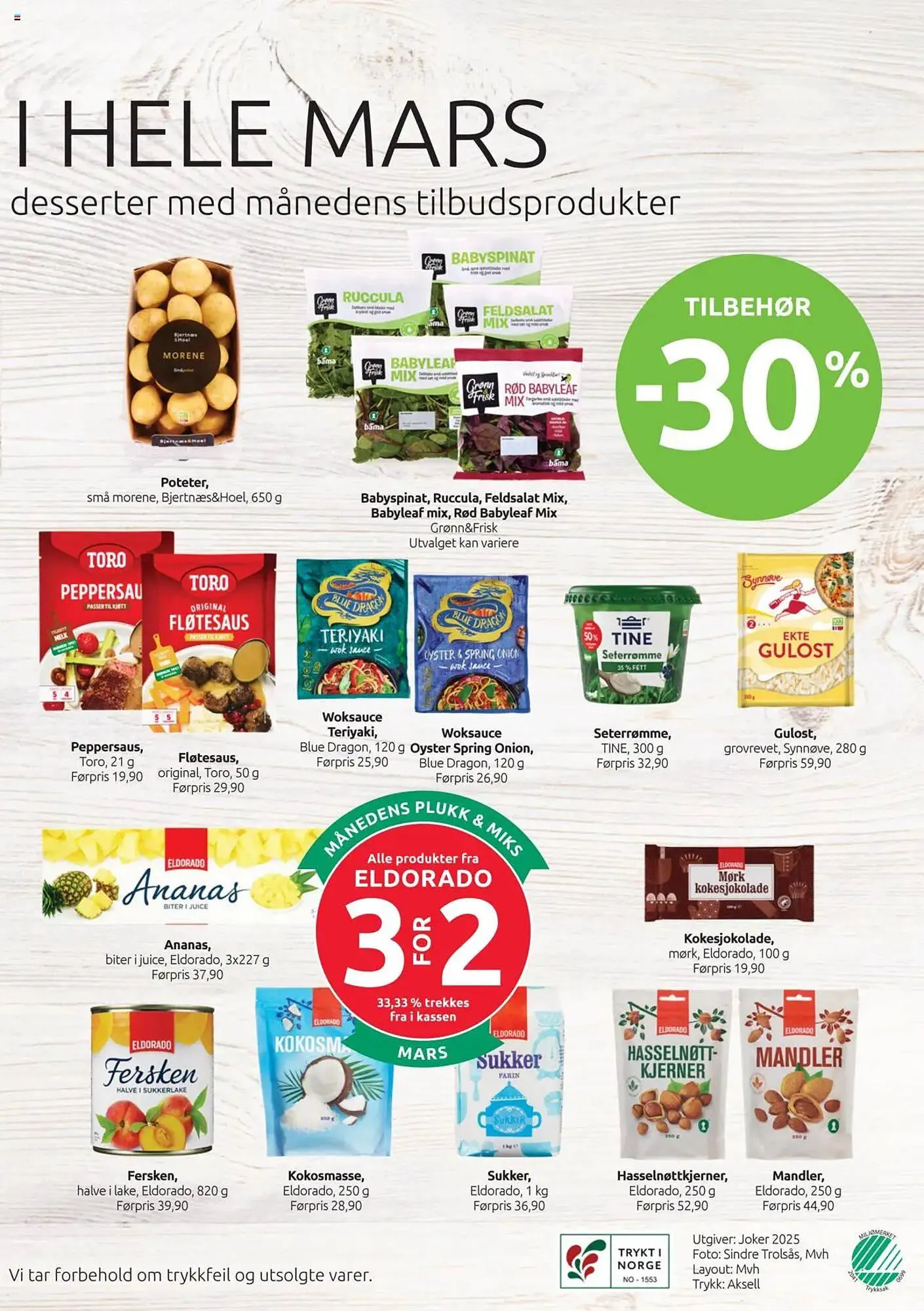 Joker Kundeavis fra 2. mars til 31. mars 2025 - kundeavisside 3