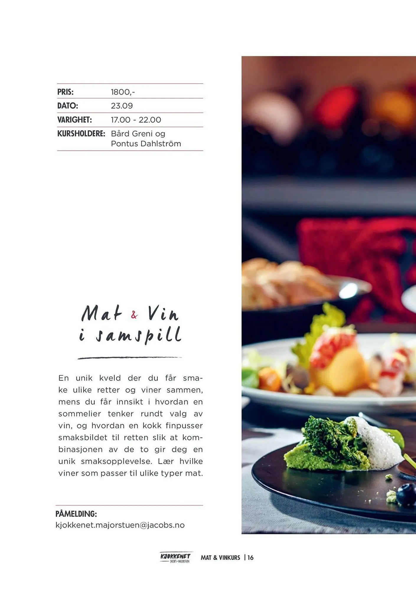 Jacobs Kundeavis fra 1. september til 31. desember 2025 - kundeavisside 16