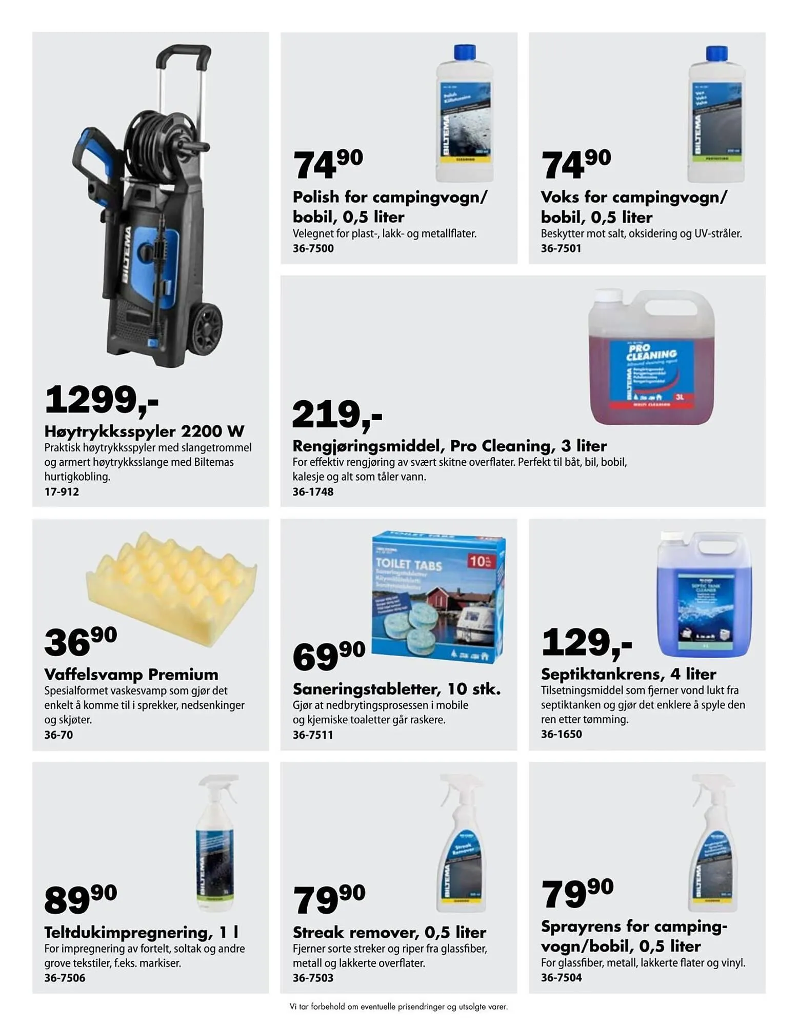 Biltema kundeavis fra 24. mars til 1. mai 2026 - kundeavisside 2