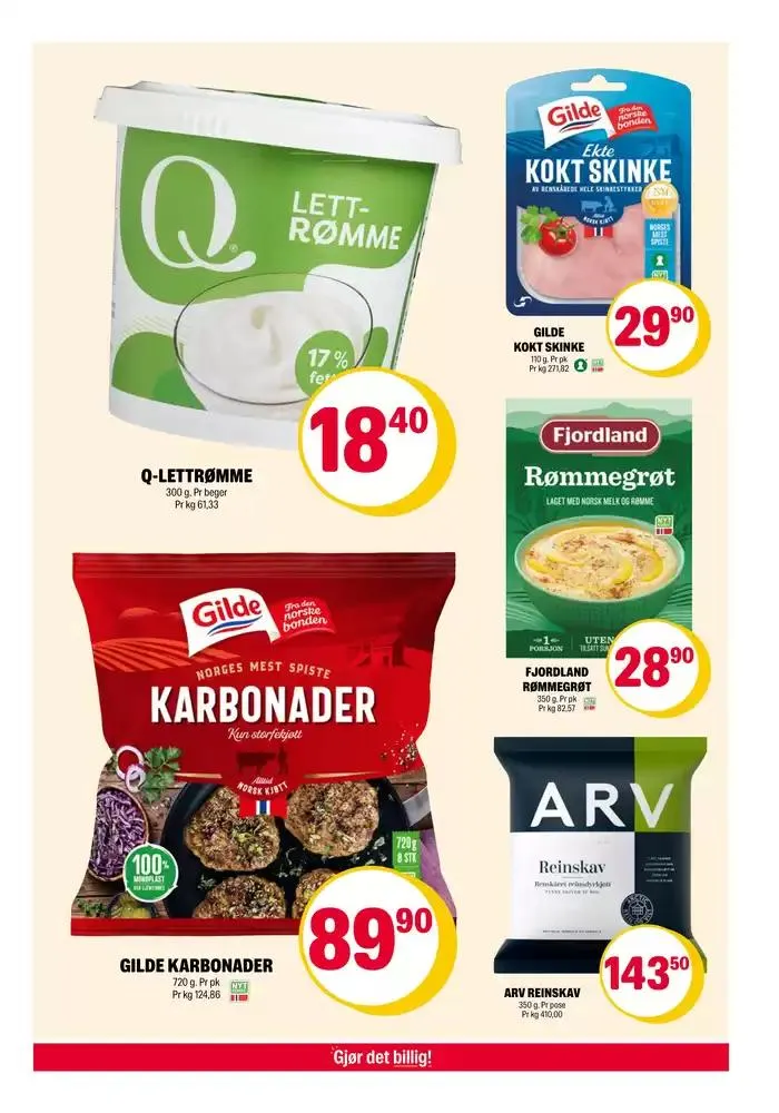 Eksklusive tilbud for våre kunder fra 28. oktober til 3. november 2024 - kundeavisside 3