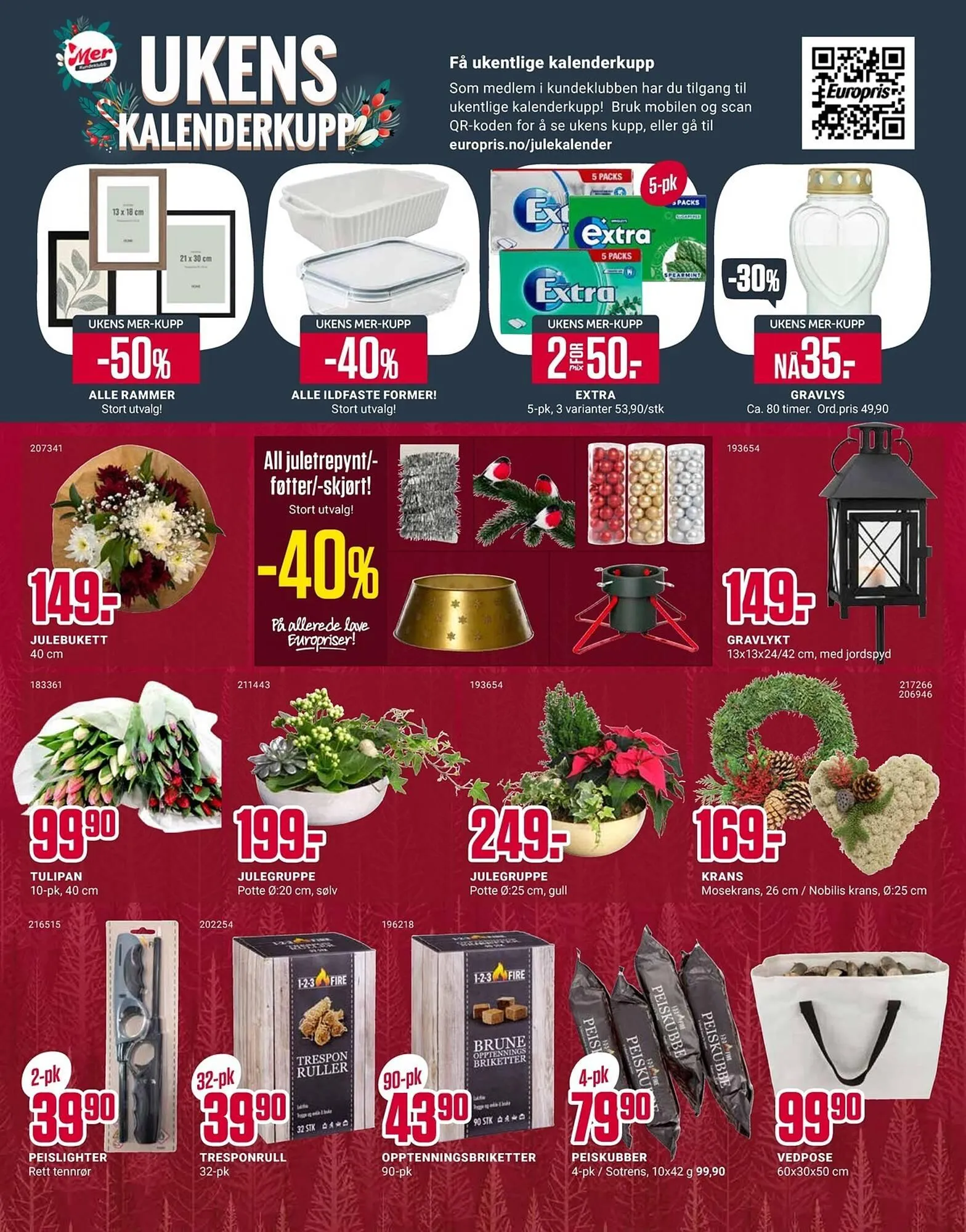 Europris kundeavis fra 15. desember til 21. desember 2025 - kundeavisside 12