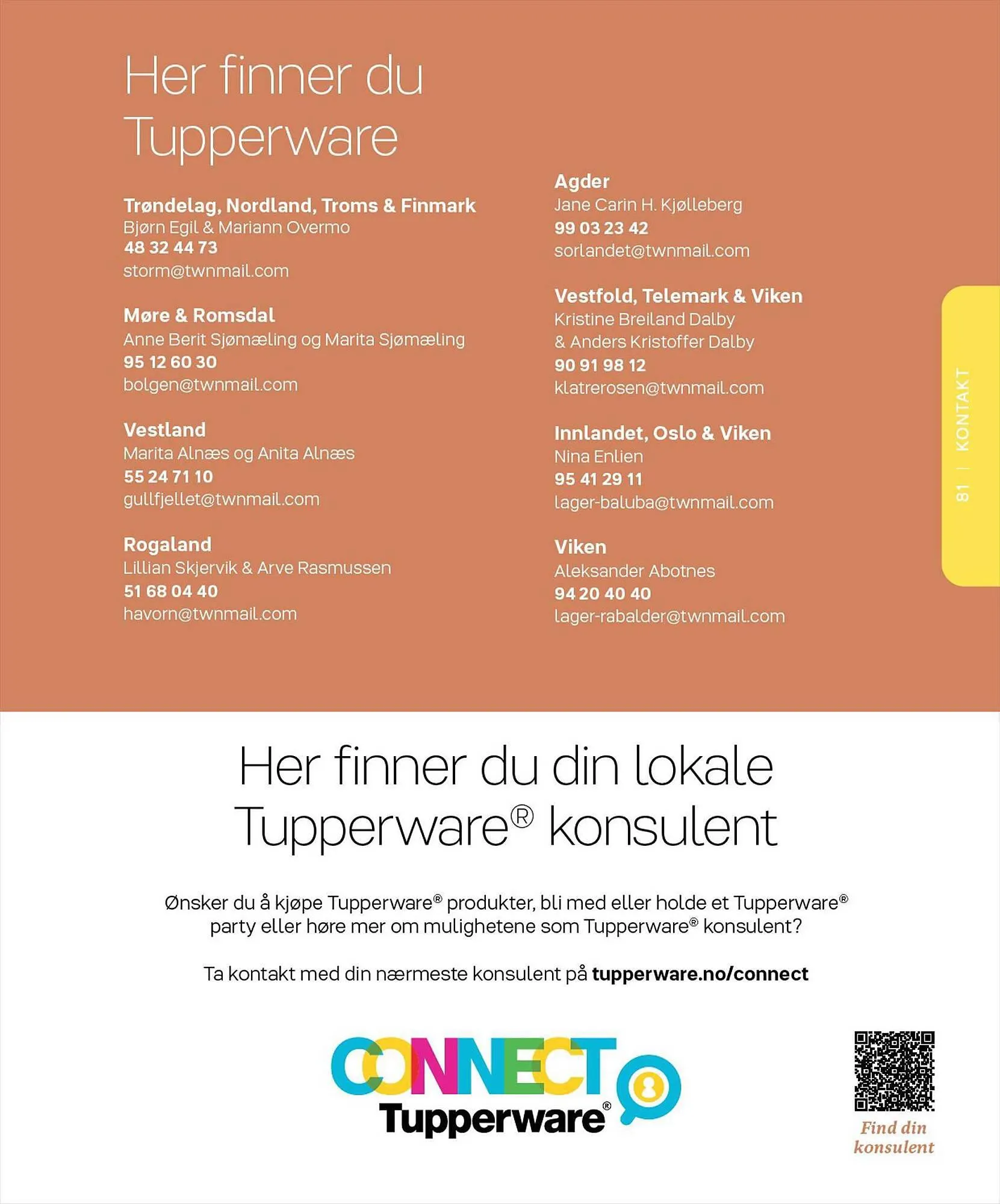 Tupperware Kundeavis fra 6. mars til 31. august 2023 - kundeavisside 81