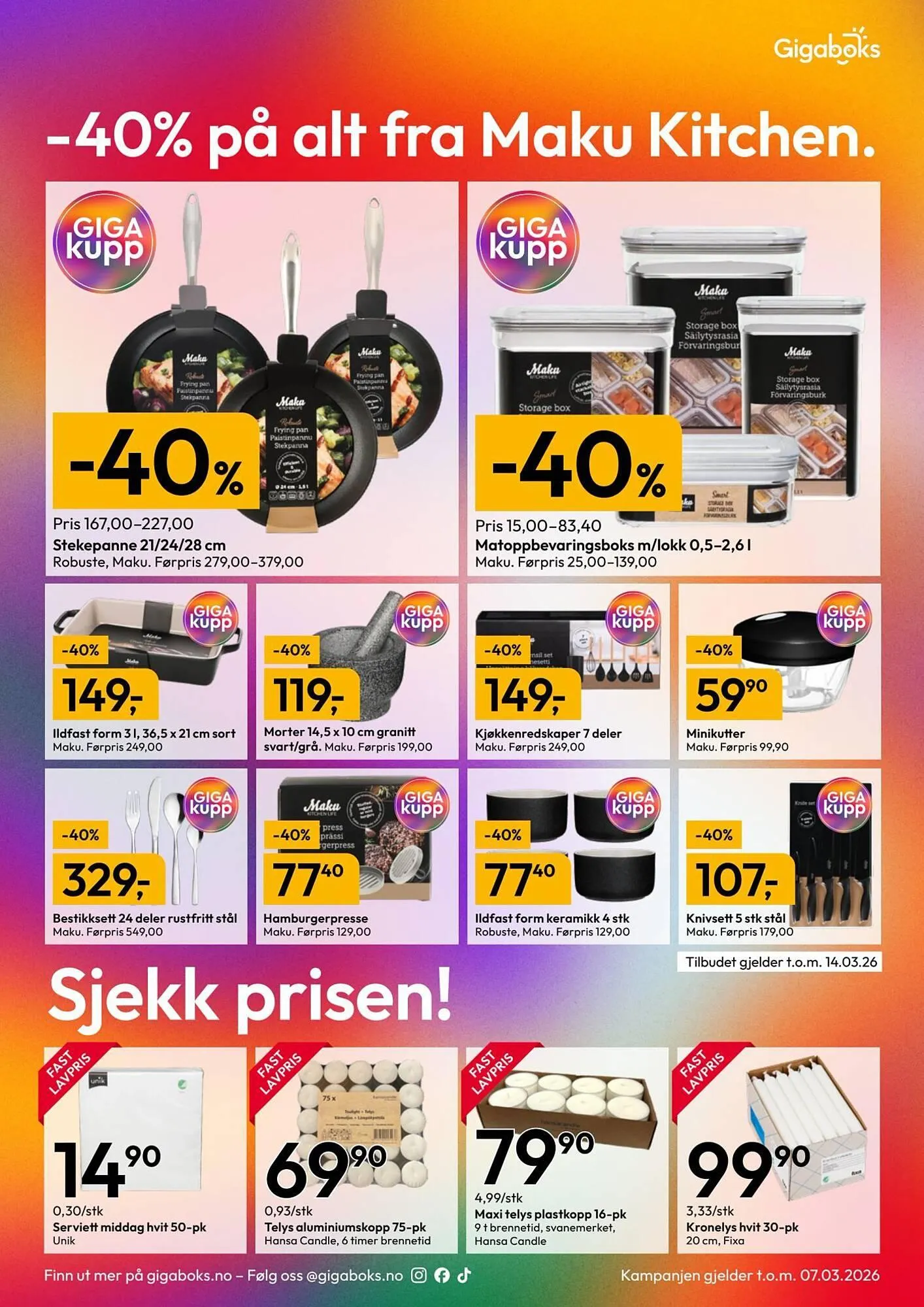 Gigaboks kundeavis fra 2. mars til 7. mars 2026 - kundeavisside 7