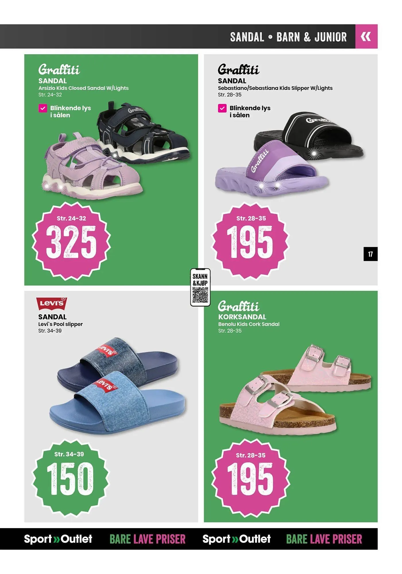 Sport Outlet kundeavis fra 14. april til 4. mai 2026 - kundeavisside 17