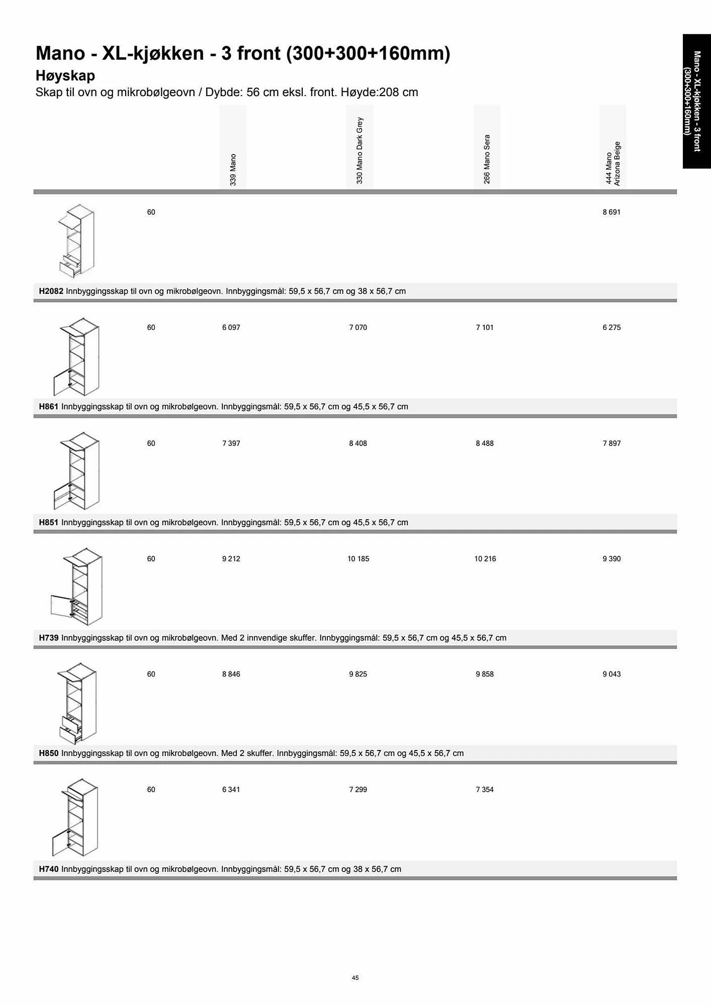 Kvik Kjøkken Kundeavis fra 11. september til 11. oktober 2023 - kundeavisside 45