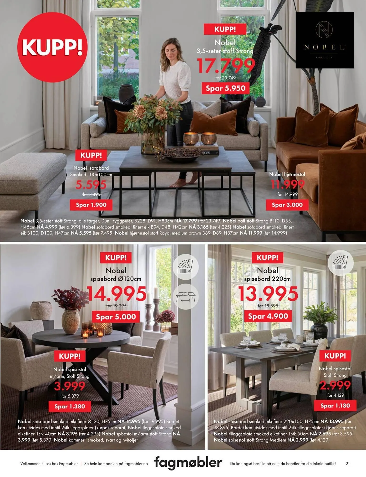 Fagmøbler kundeavis fra 1. januar til 1. februar 2026 - kundeavisside 21