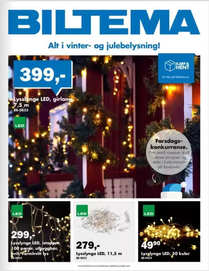 Alt i vinter- og julebelysning! - 1