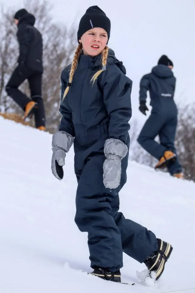 Alta resirkulert vattert kjeledress barn 8-14