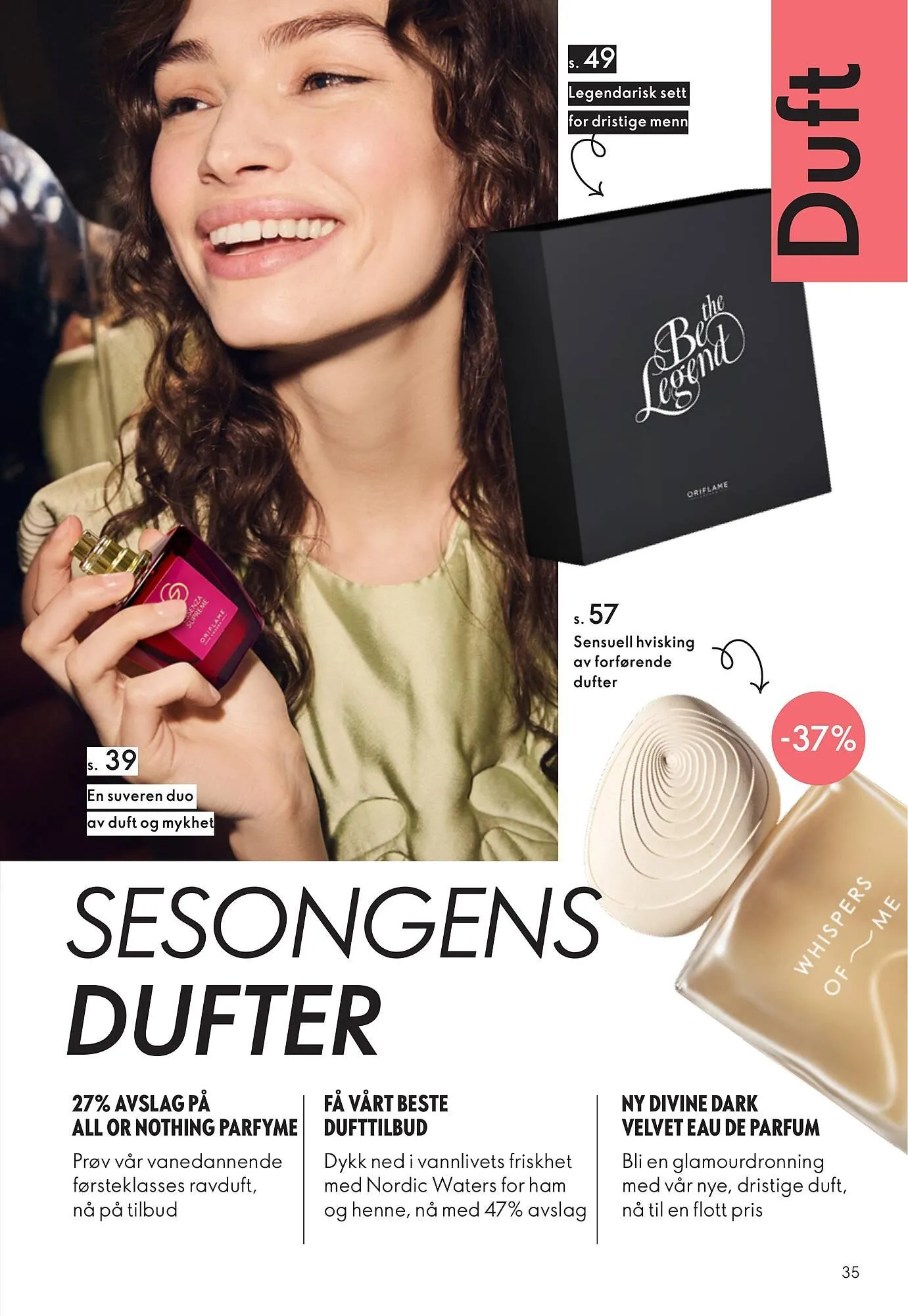 Oriflame katalog fra 2. desember til 9. desember 2025 - kundeavisside 35