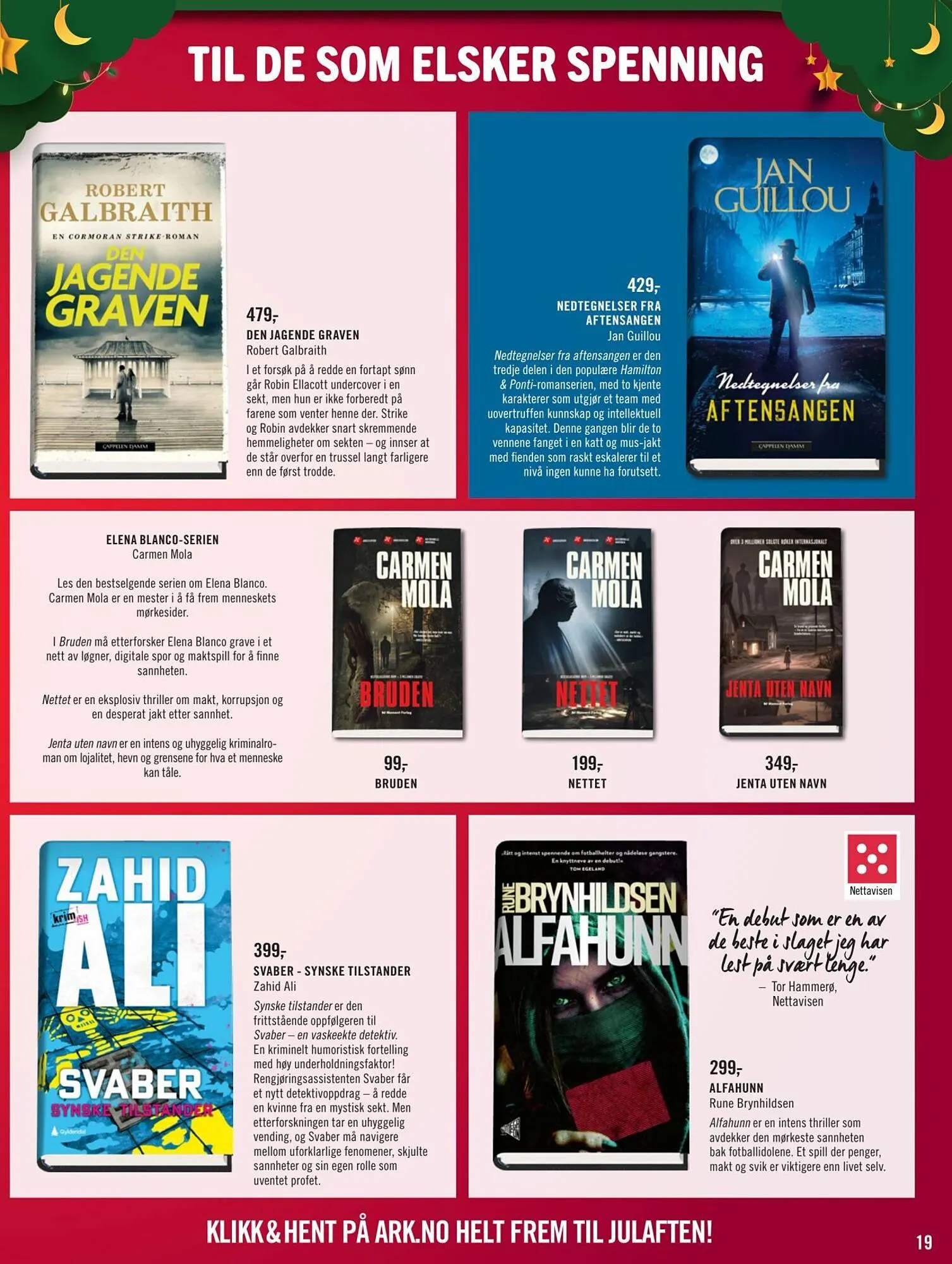 Ark Bokhandel kundeavis fra 1. desember til 25. desember 2025 - kundeavisside 19