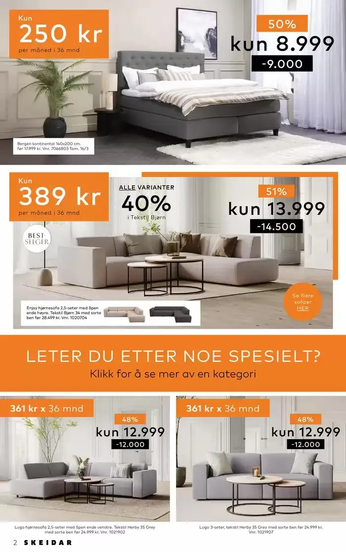 Skeidar Kundeavis fra 6. mars til 20. mars 2025 - kundeavisside 2