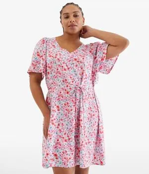 Blomstrete kjole