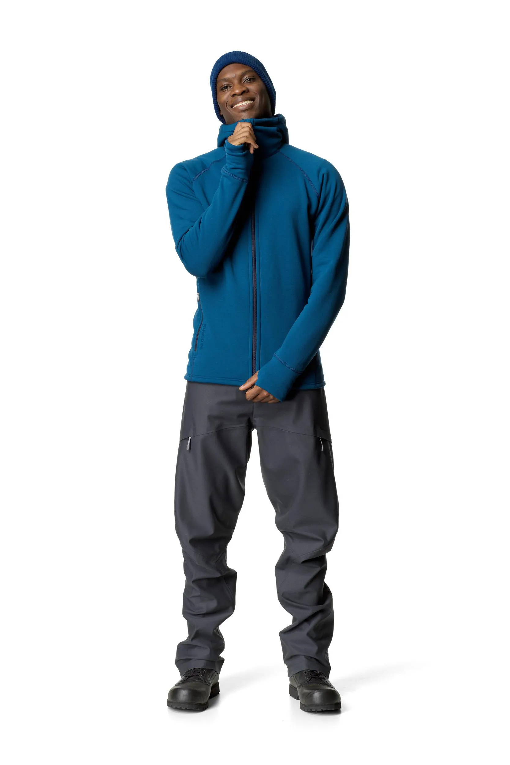 Houdini Mens Power Houdi Folk Blue