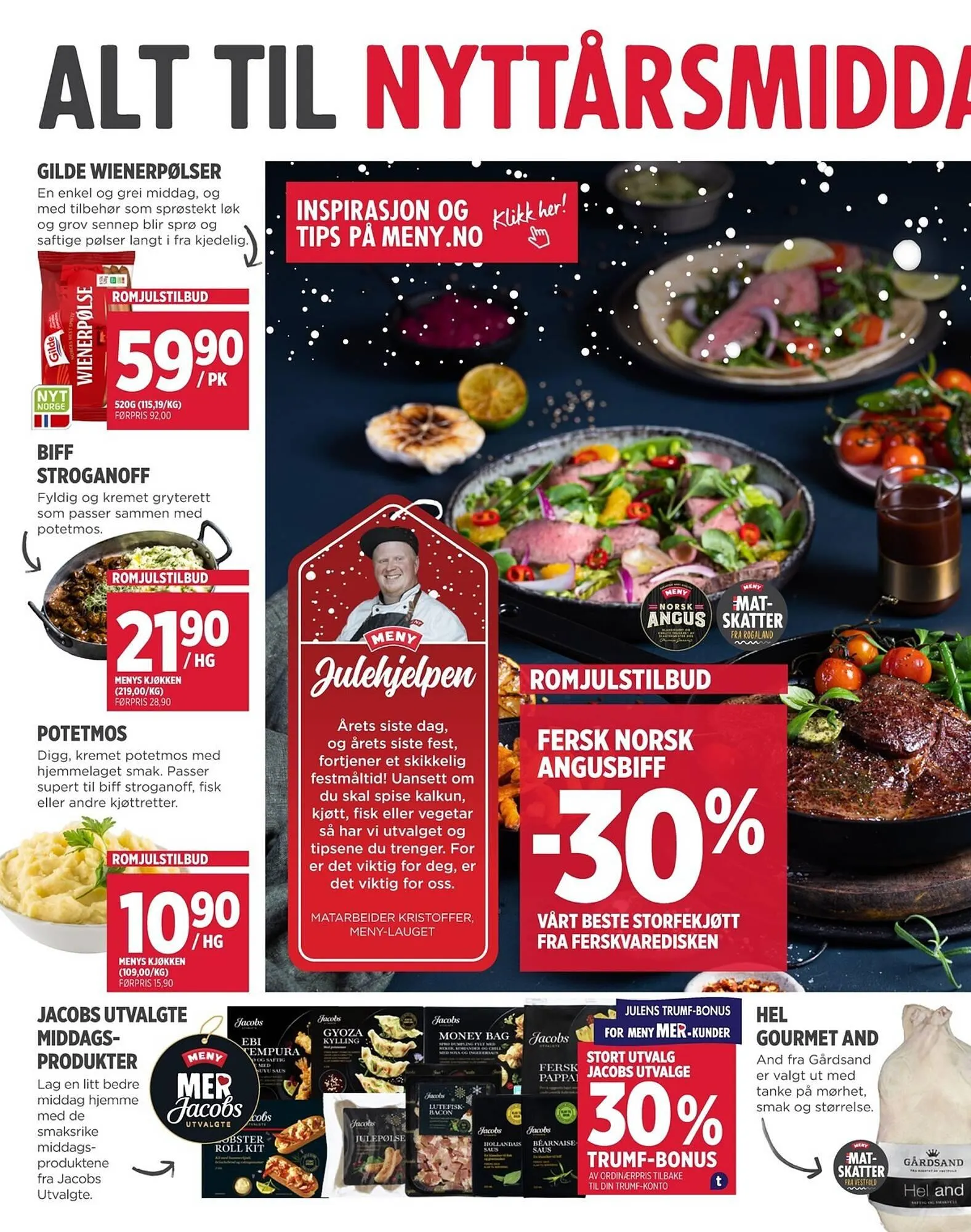 Meny kundeavis fra 25. desember til 31. desember 2025 - kundeavisside 4