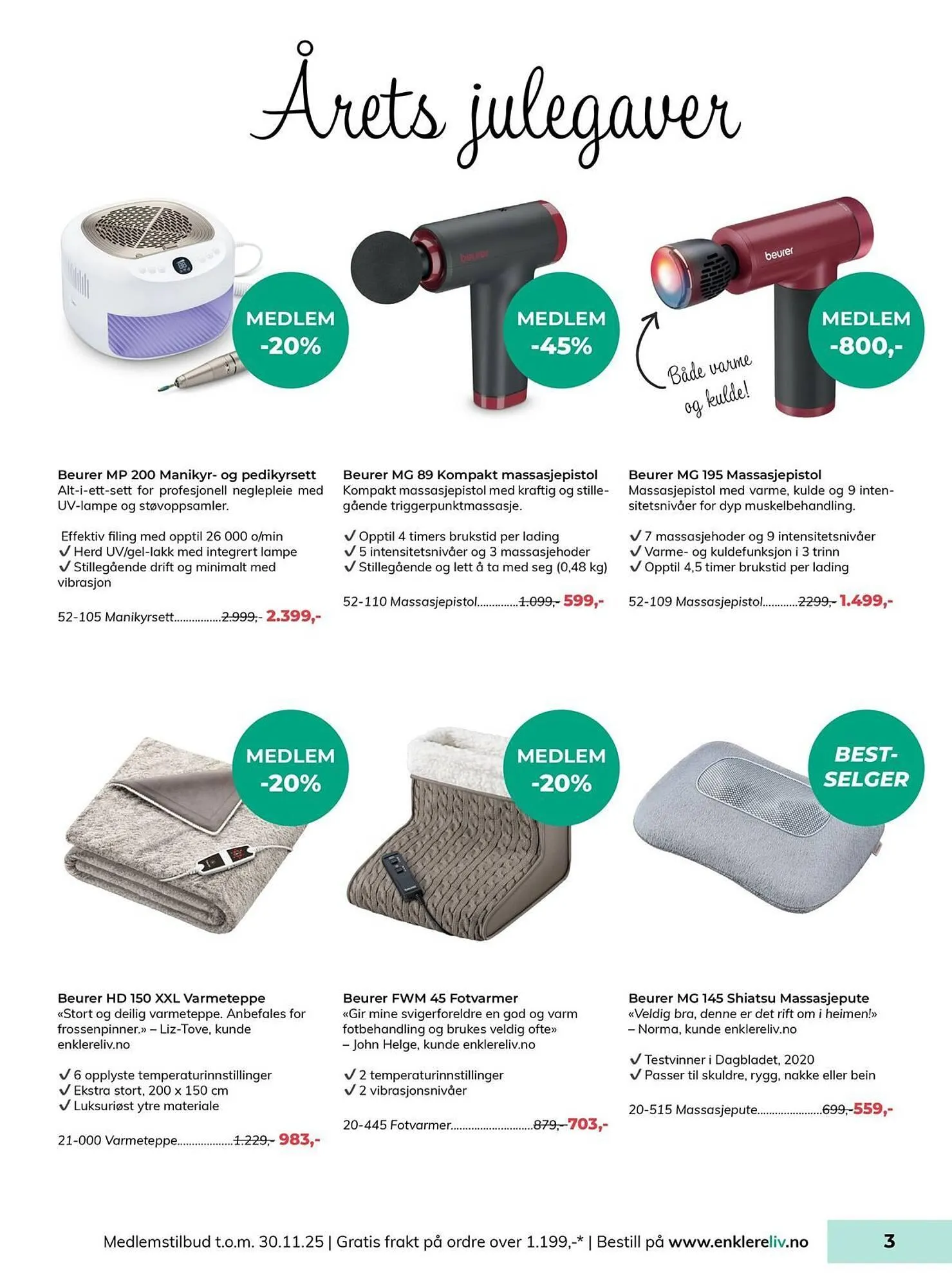 Enklere Liv kundeavis fra 5. november til 30. november 2025 - kundeavisside 3