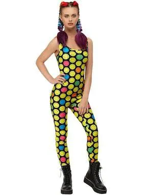 Jumpsuit / Bodysuit med Smileys Motiver