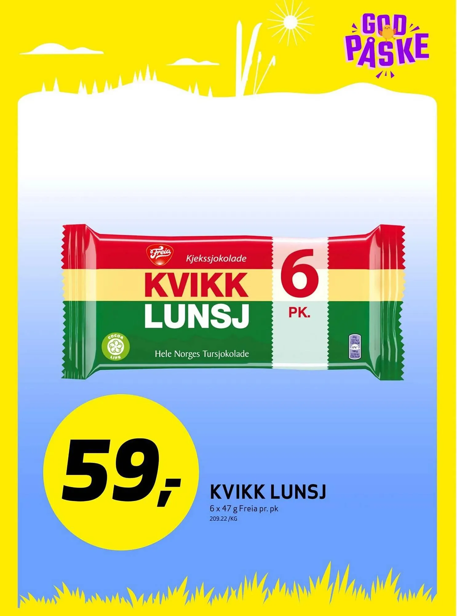 Bunnpris fra 16. mars til 22. mars 2026 - kundeavisside 18