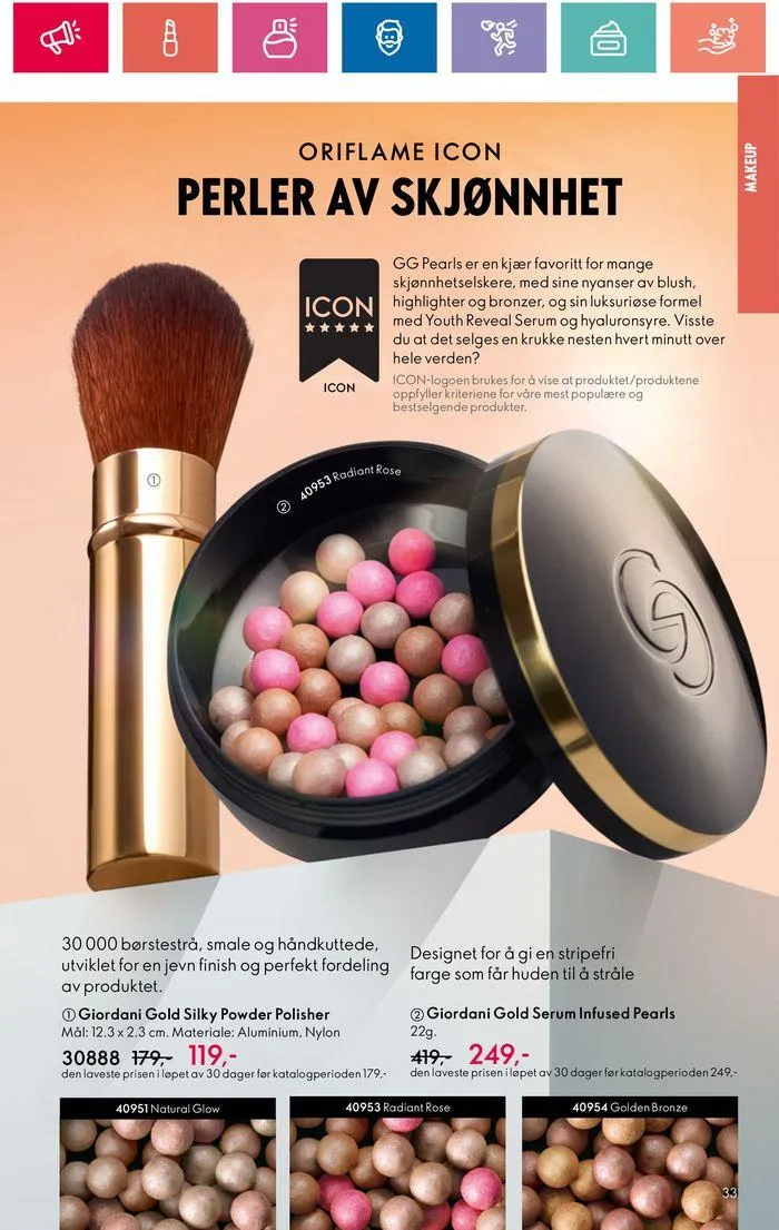 ORIFLAME Kundeavis fra 20. juni til 4. juli 2024 - kundeavisside 33