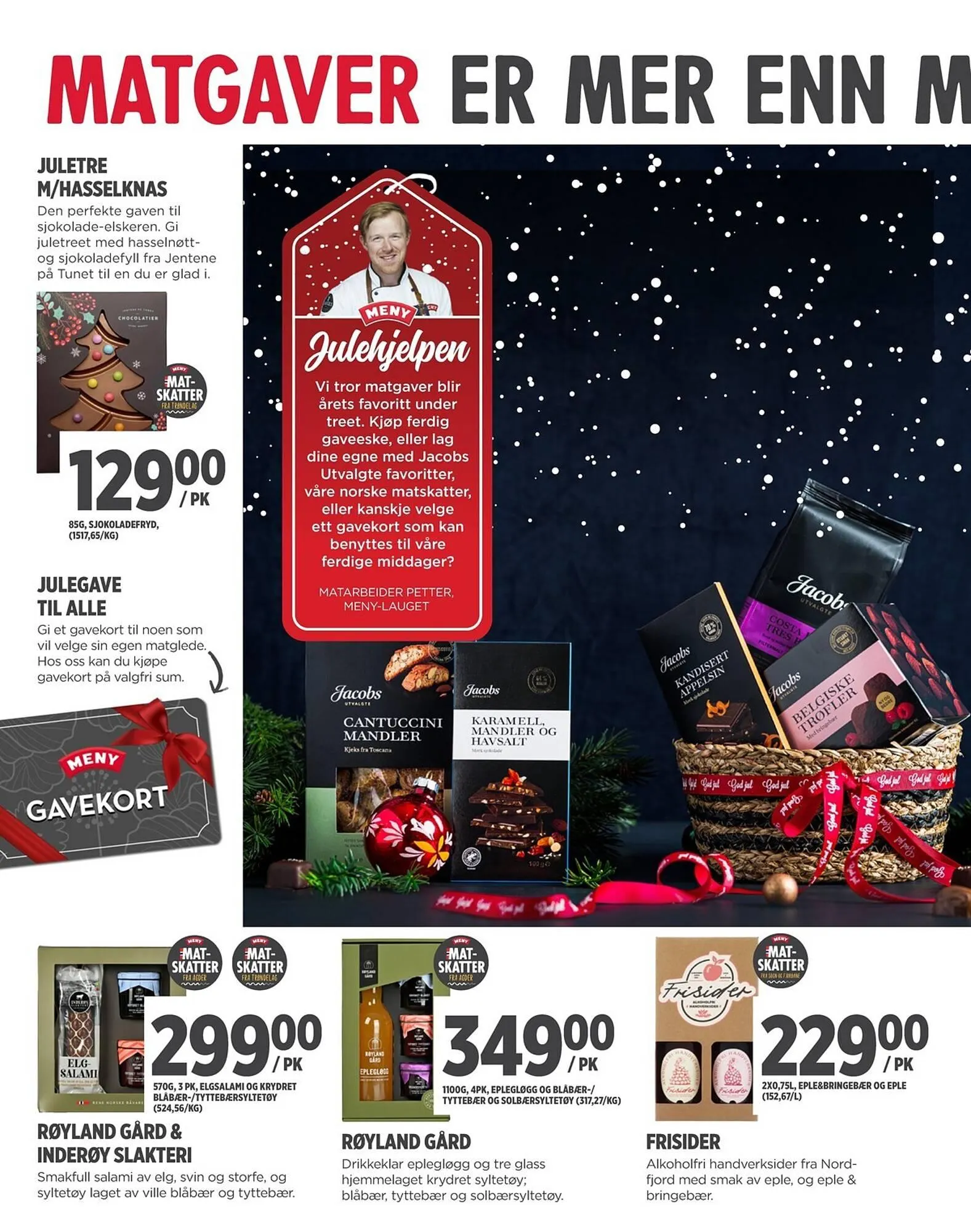Meny kundeavis fra 7. desember til 13. desember 2025 - kundeavisside 6
