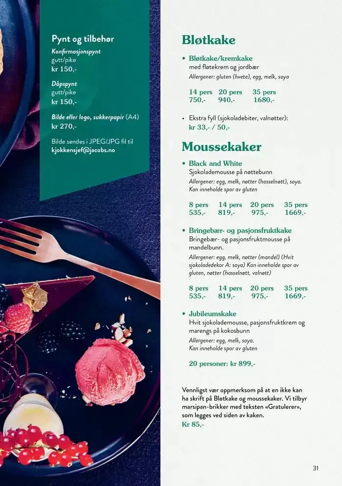 Rabatter og kampanjer fra 22. november til 6. desember 2024 - kundeavisside 31