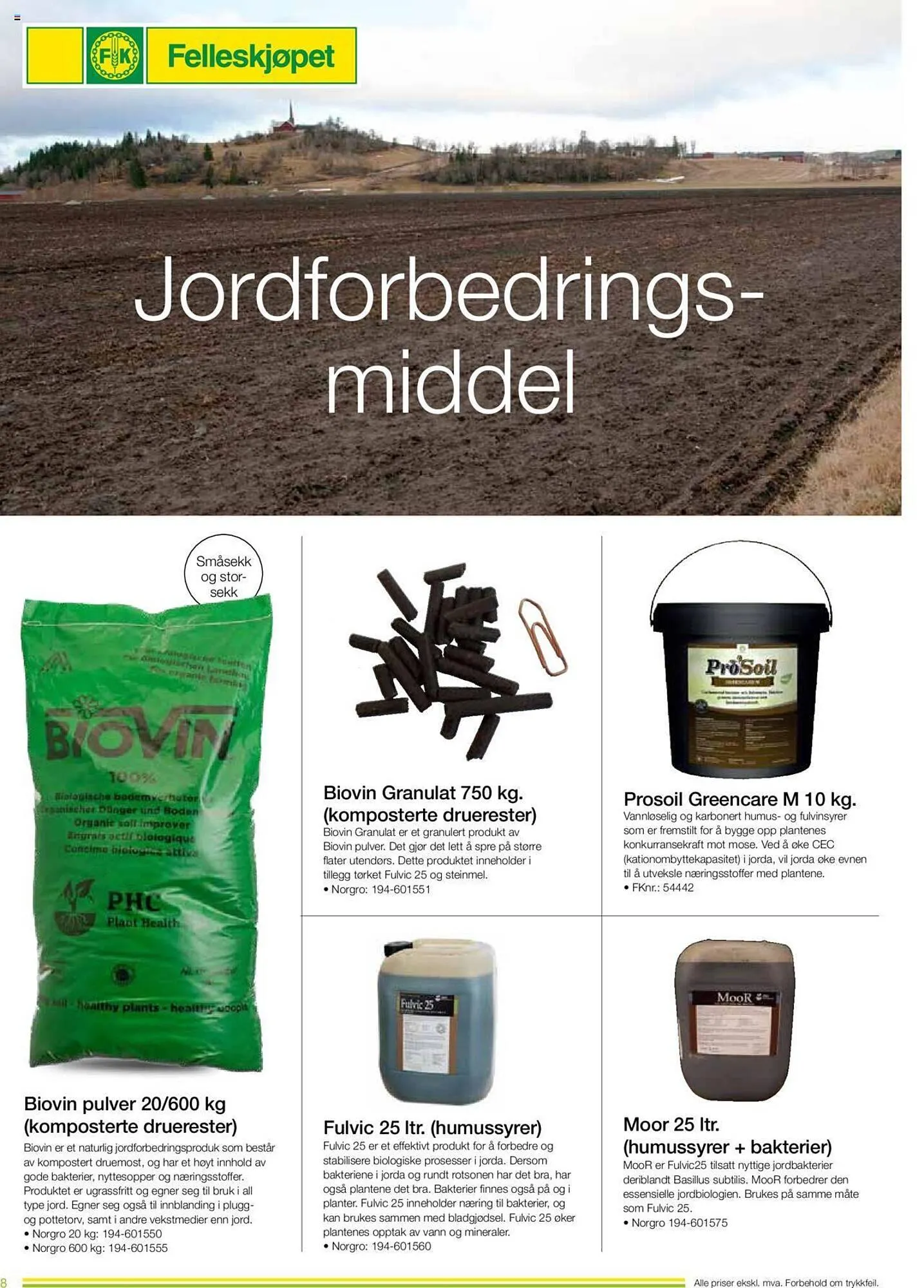 Felleskjøpet Kundeavis fra 25. januar til 31. desember 2023 - kundeavisside 8