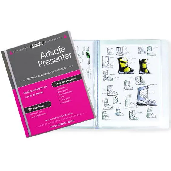 Artsafe Plastlommemappe A4