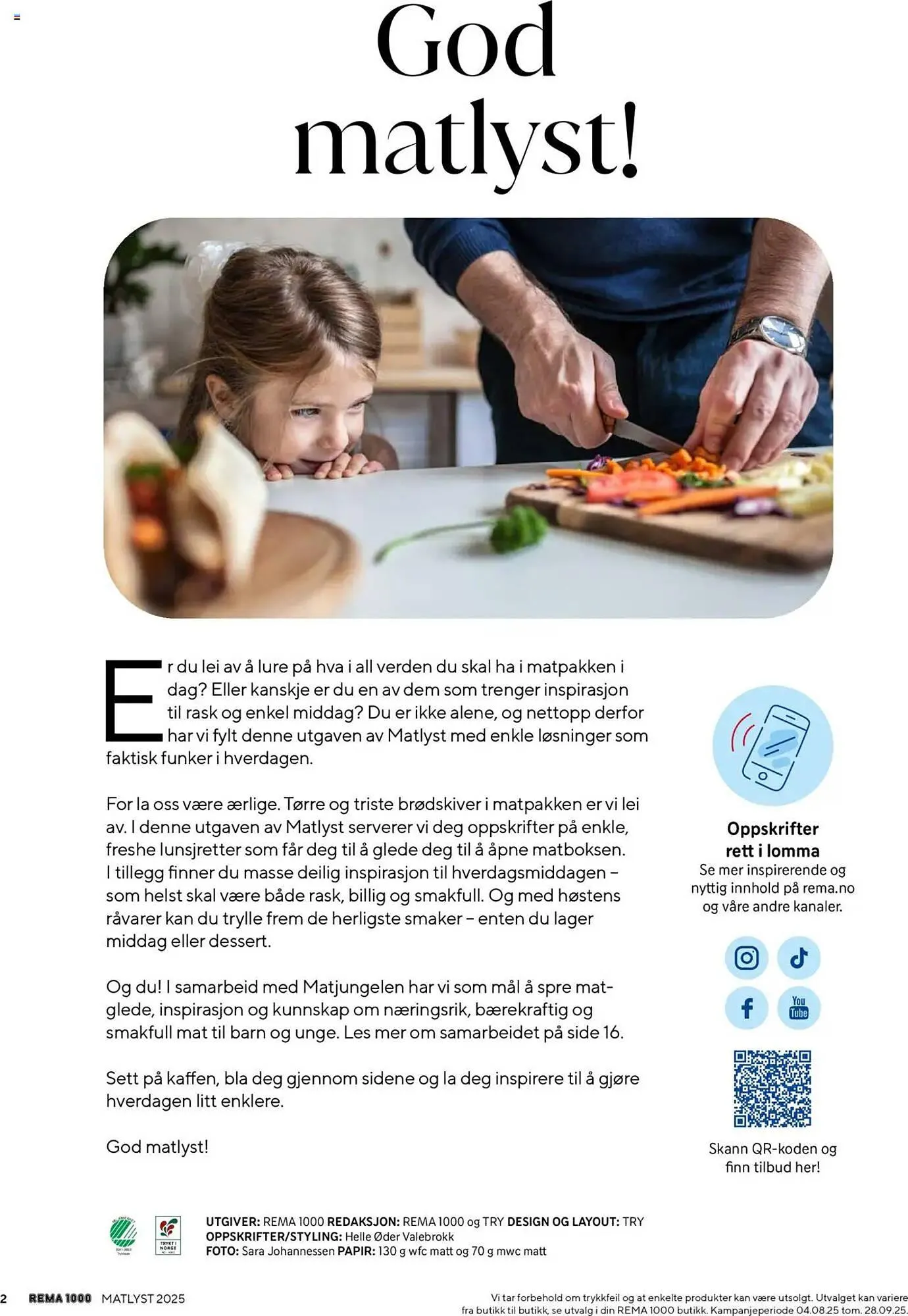 Rema 1000 Kundeavis fra 11. august til 9. januar 2026 - kundeavisside 2