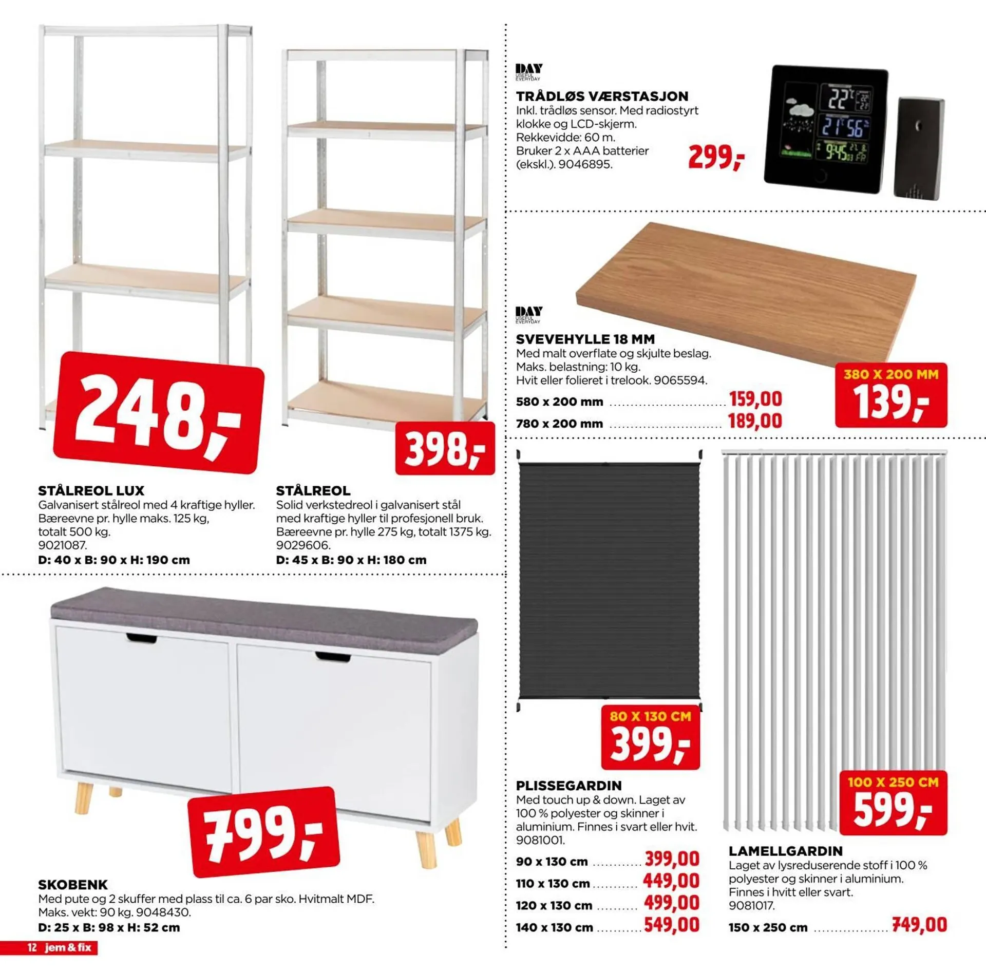 Jem & fix kundeavis fra 22. februar til 8. mars 2026 - kundeavisside 12