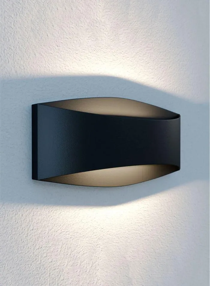 Tonga utelampe - sort