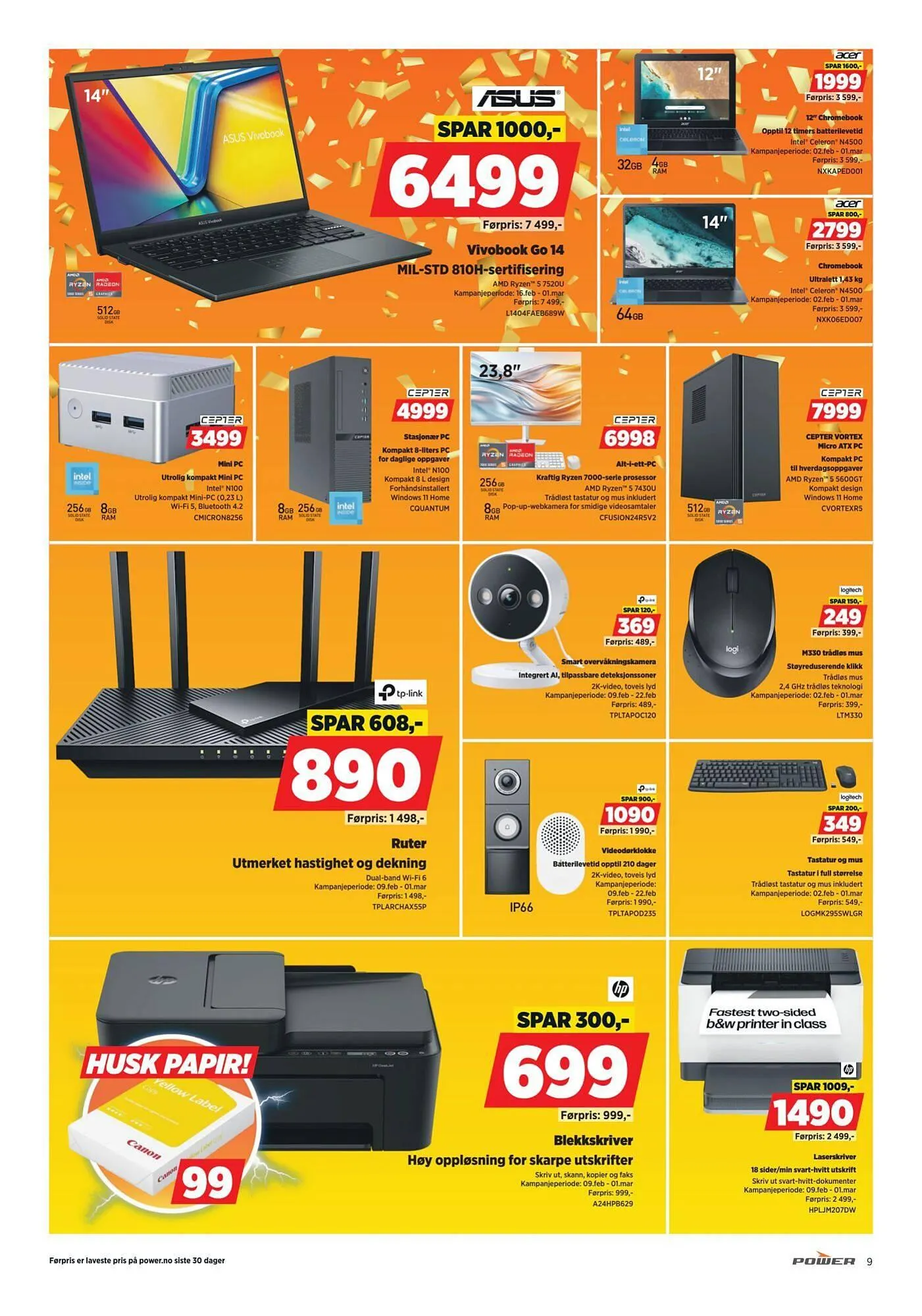 POWER kundeavis fra 16. februar til 23. februar 2026 - kundeavisside 9