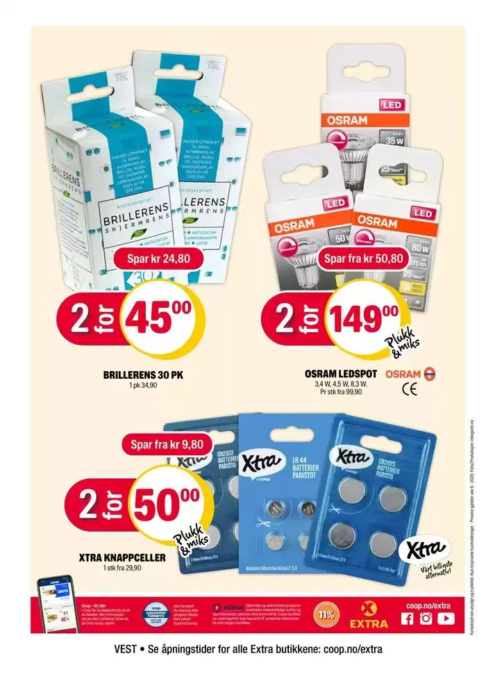 Flott tilbud for kuppjegere fra 3. februar til 9. februar 2025 - kundeavisside 26