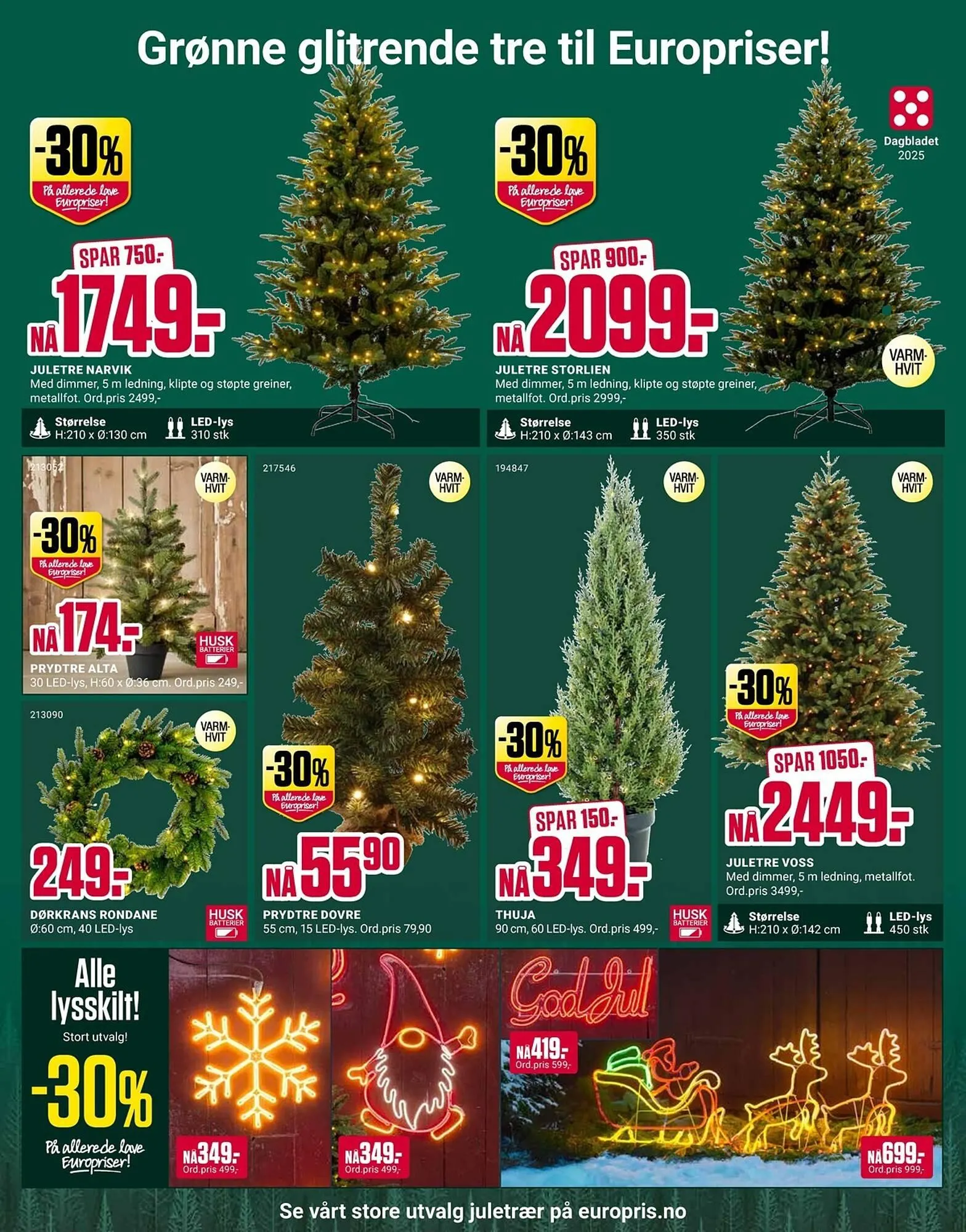 Europris kundeavis fra 8. desember til 14. desember 2025 - kundeavisside 3