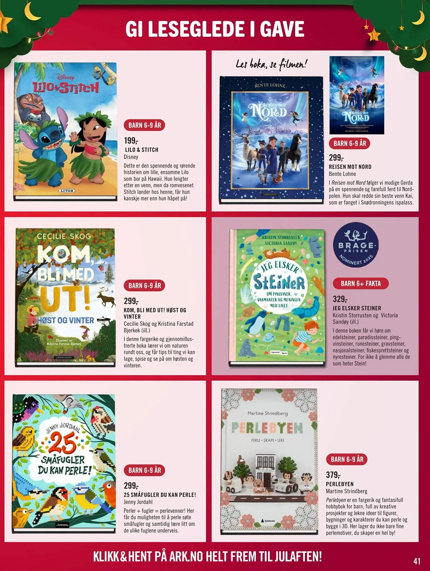 Ark Bokhandel kundeavis fra 1. desember til 25. desember 2025 - kundeavisside 41