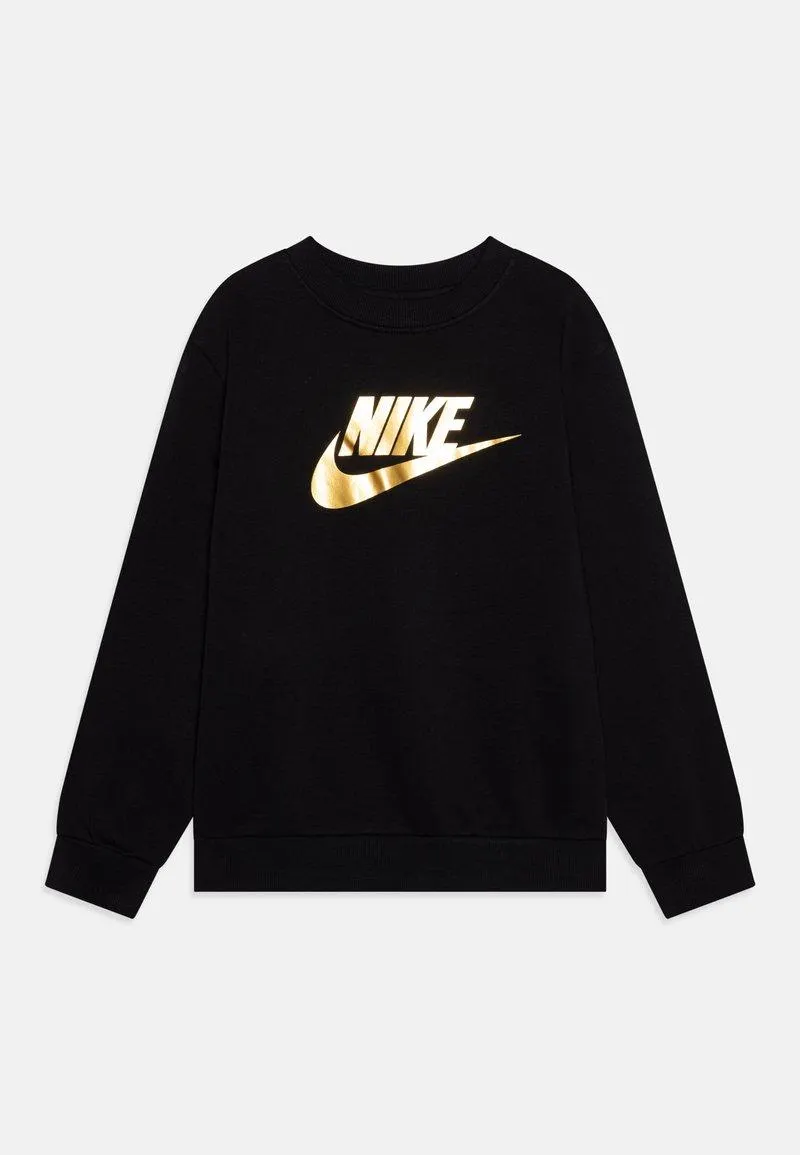 CLUB CREW UNISEX - Sweatshirt - black/metallic gold
