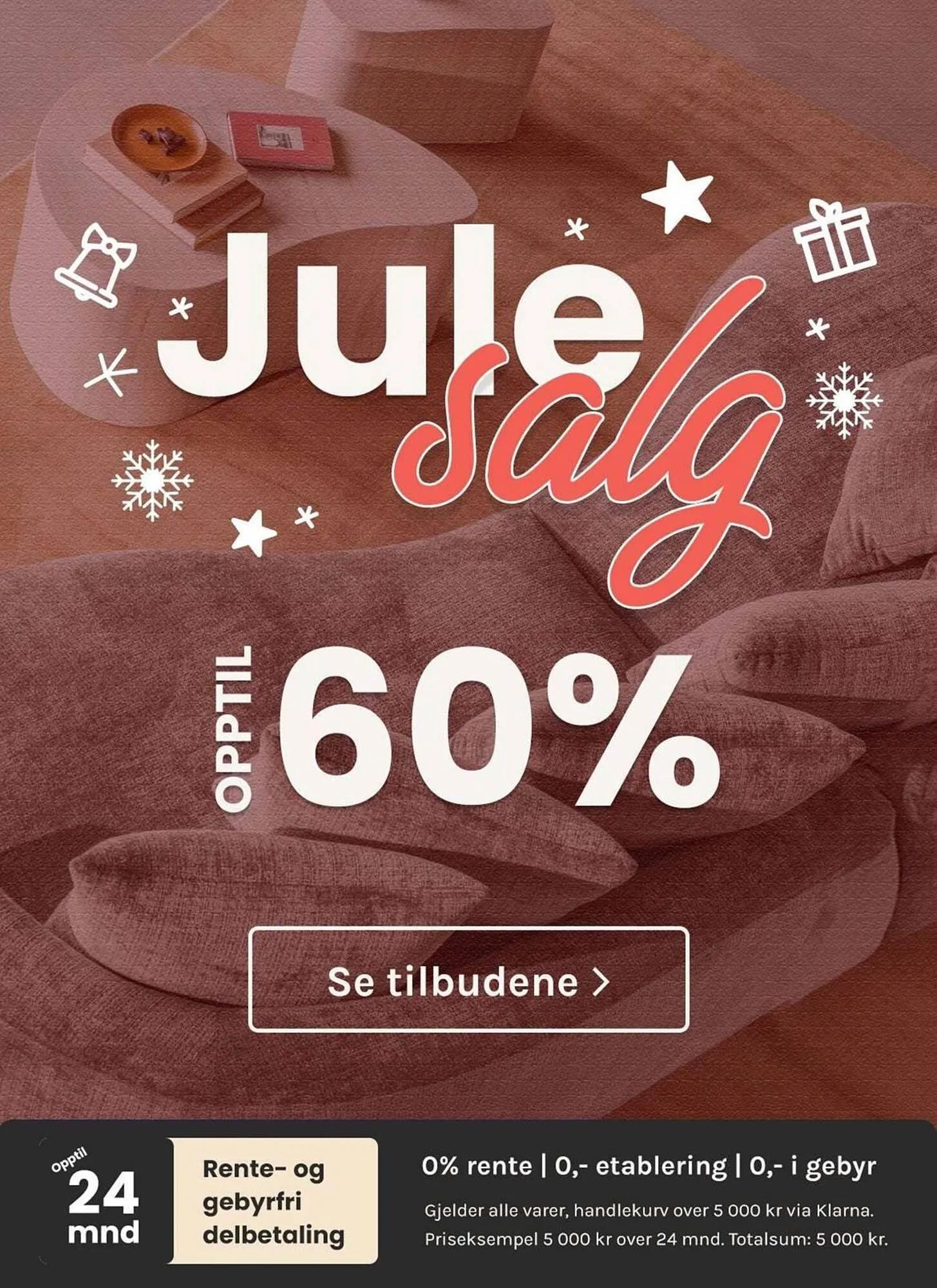 A-Møbler kundeavis fra 24. desember til 26. desember 2025 - kundeavisside 1