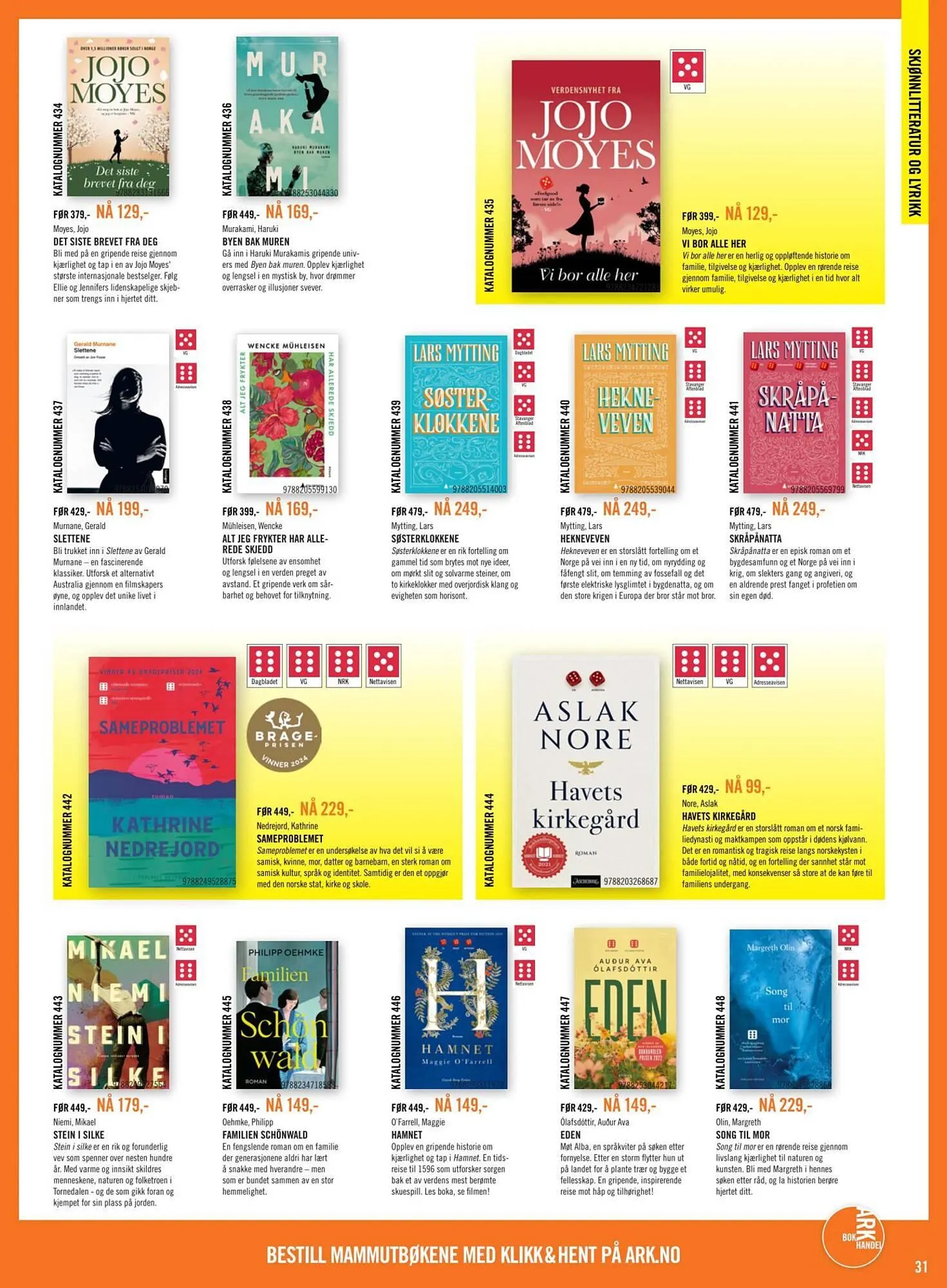 Ark Bokhandel kundeavis fra 16. februar til 9. mars 2026 - kundeavisside 31