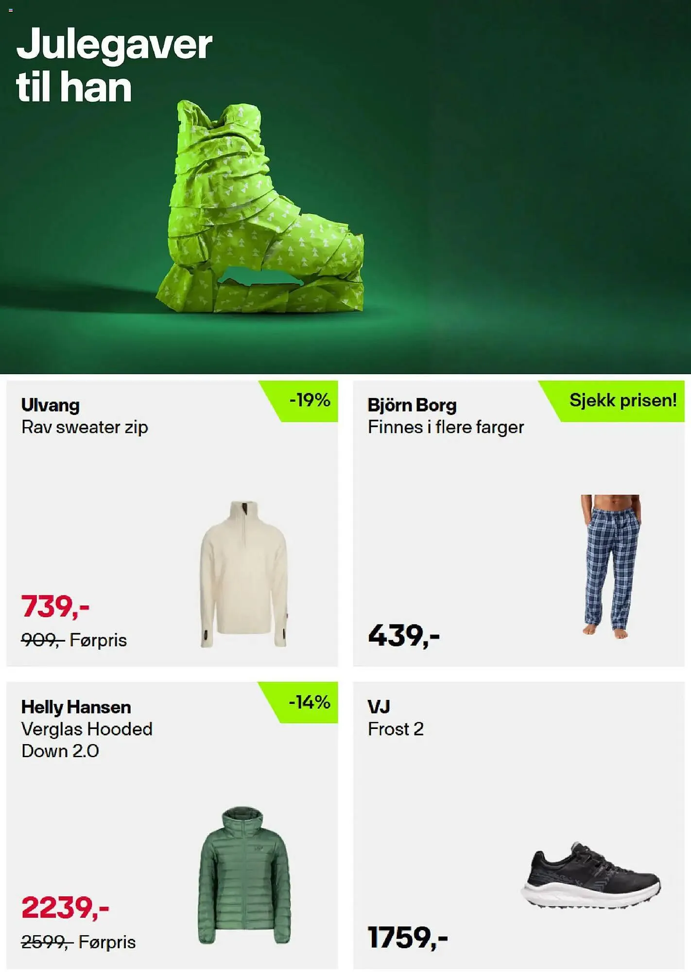 XXL Sport kundeavis fra 2. desember til 24. desember 2025 - kundeavisside 4