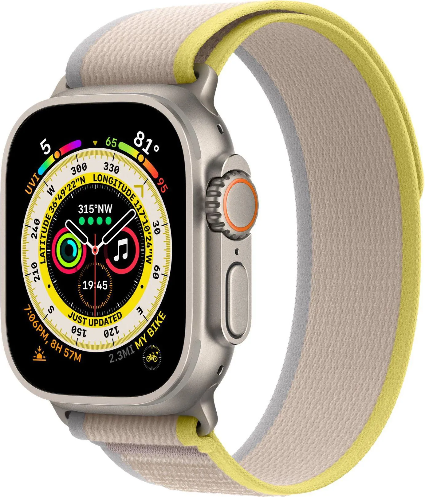 Apple Watch Ultra Titan Trail Loop S/M beige