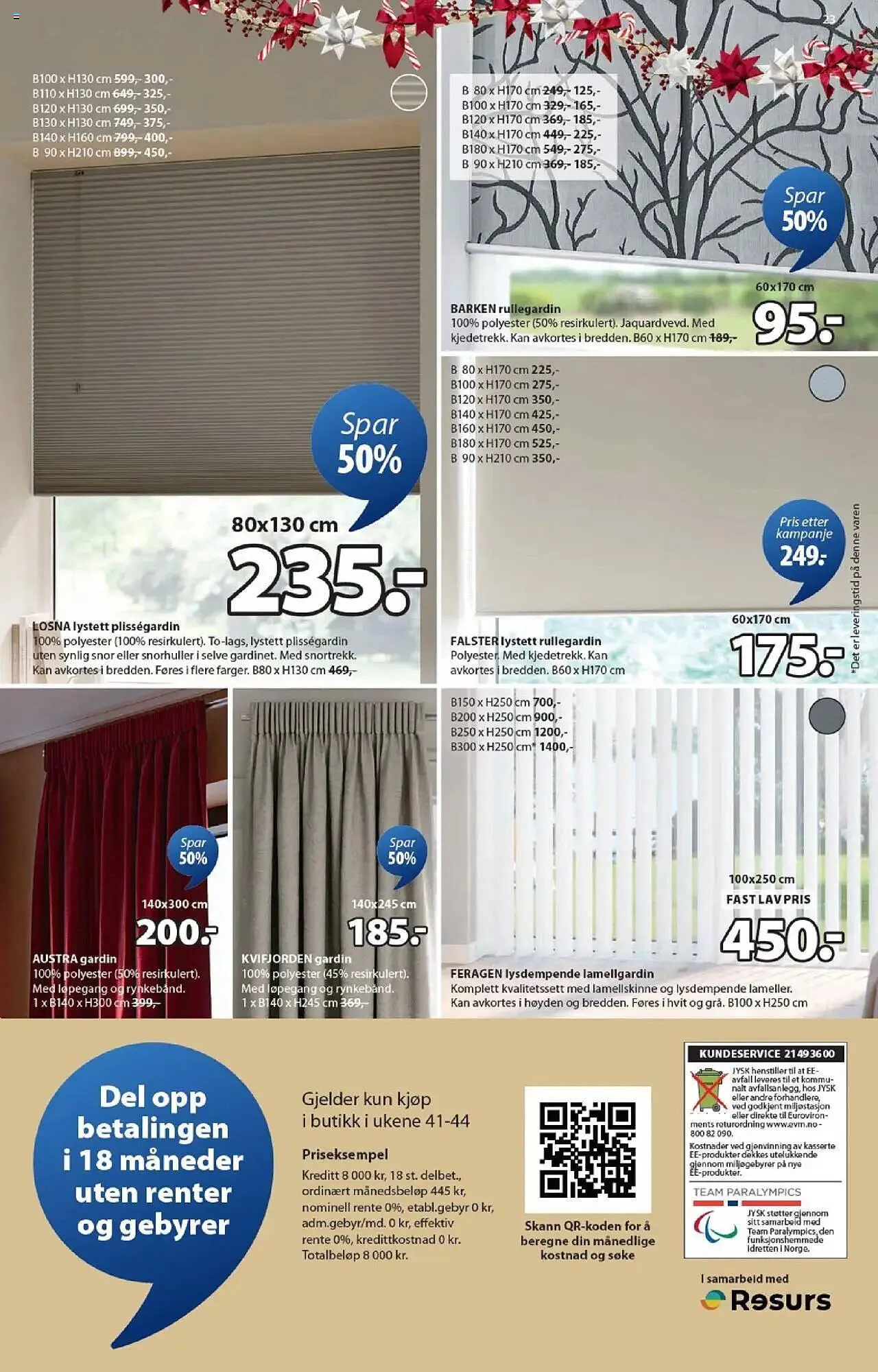JYSK kundeavis fra 20. oktober til 1. november 2025 - kundeavisside 23