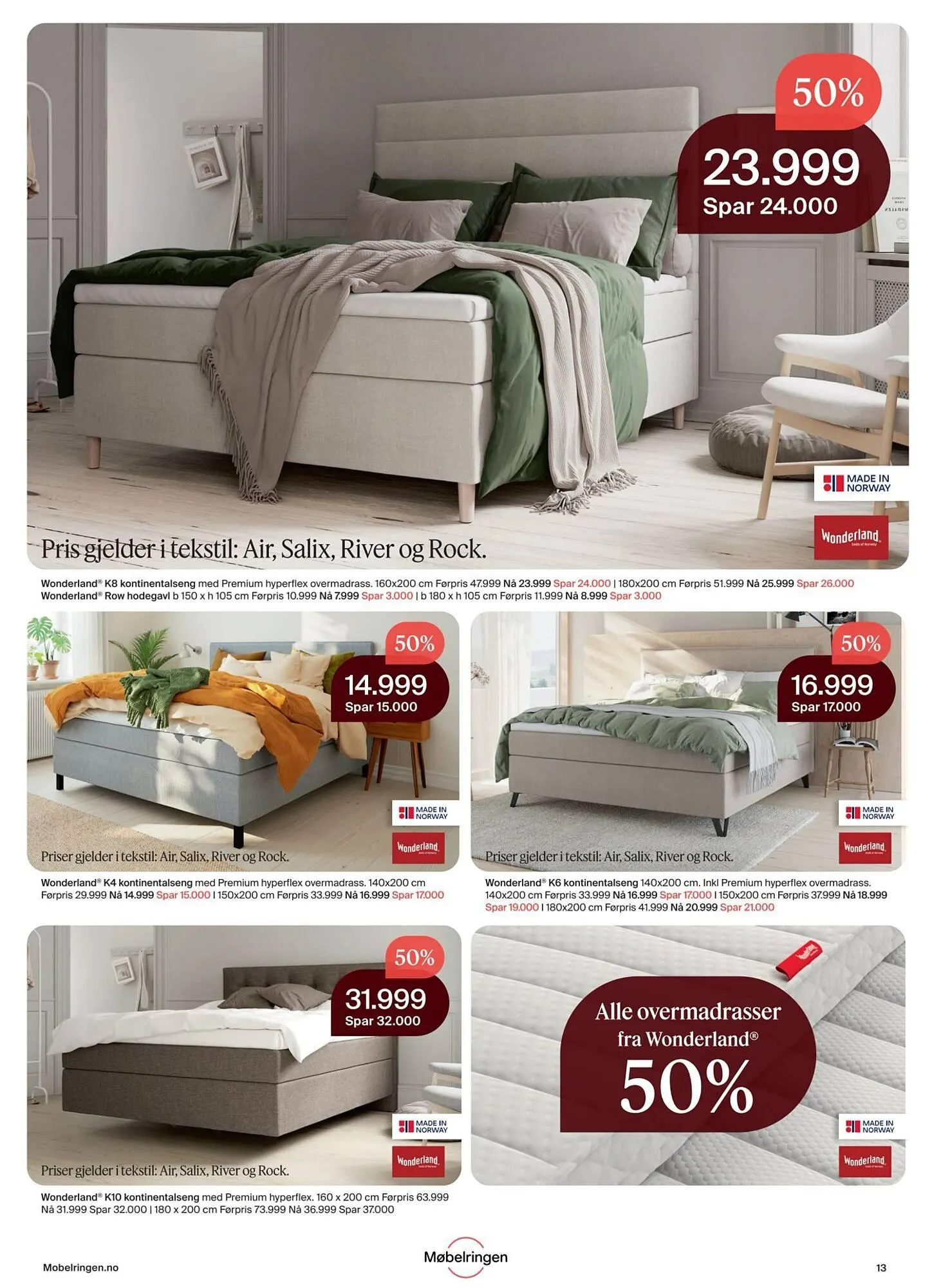 Møbelringen kundeavis fra 2. januar til 9. februar 2026 - kundeavisside 13