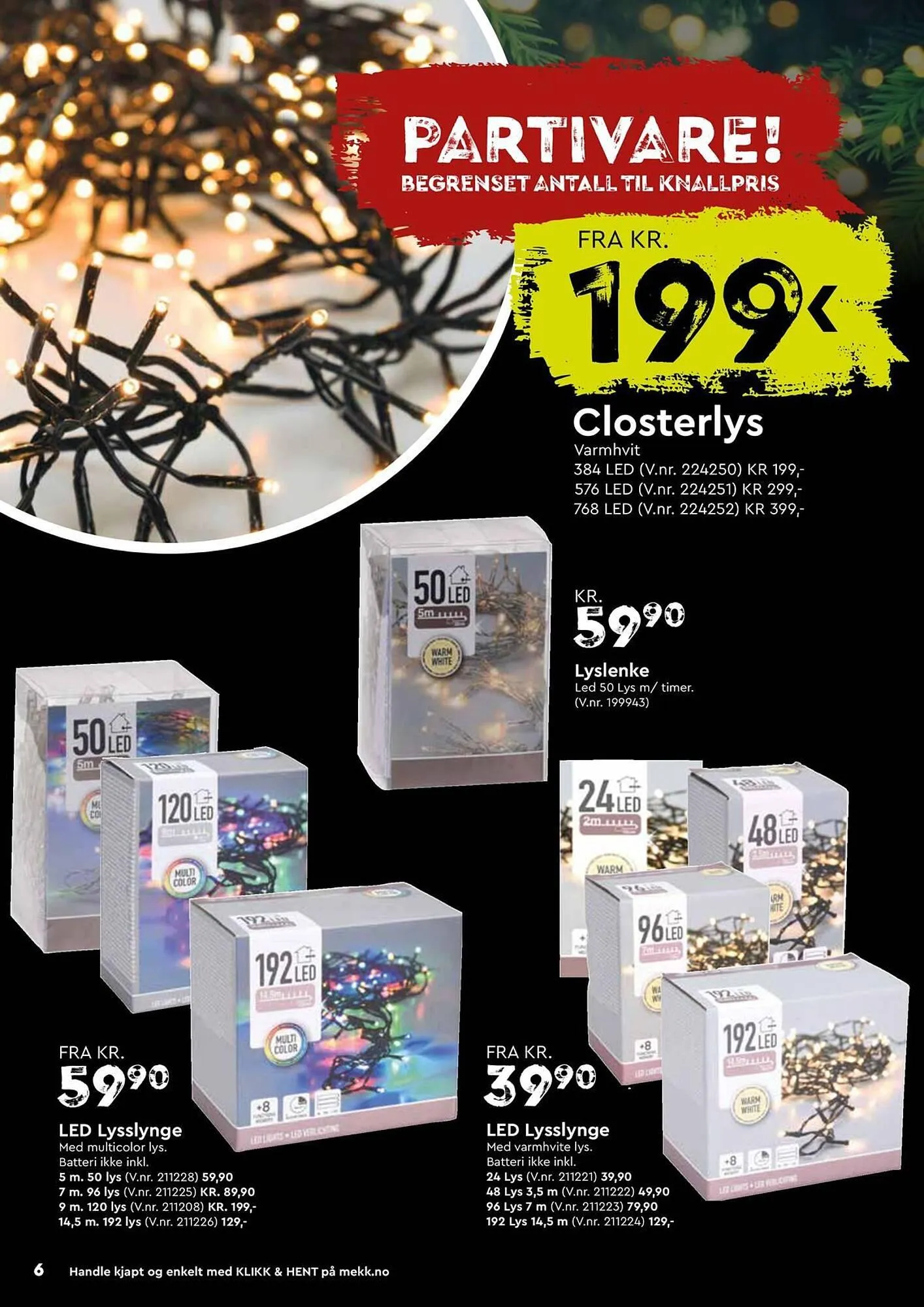 Mekk kundeavis fra 24. oktober til 7. november 2025 - kundeavisside 6