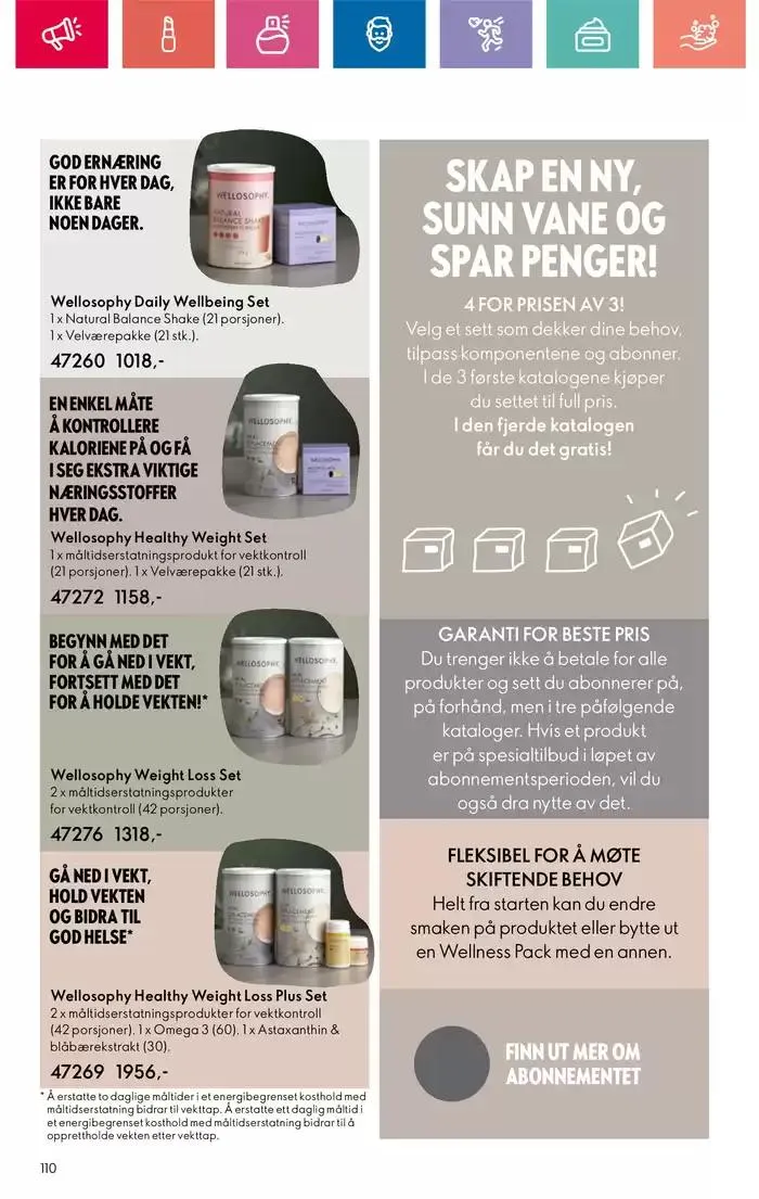 ORIFLAME Kundeavis fra 26. oktober til 9. november 2024 - kundeavisside 110